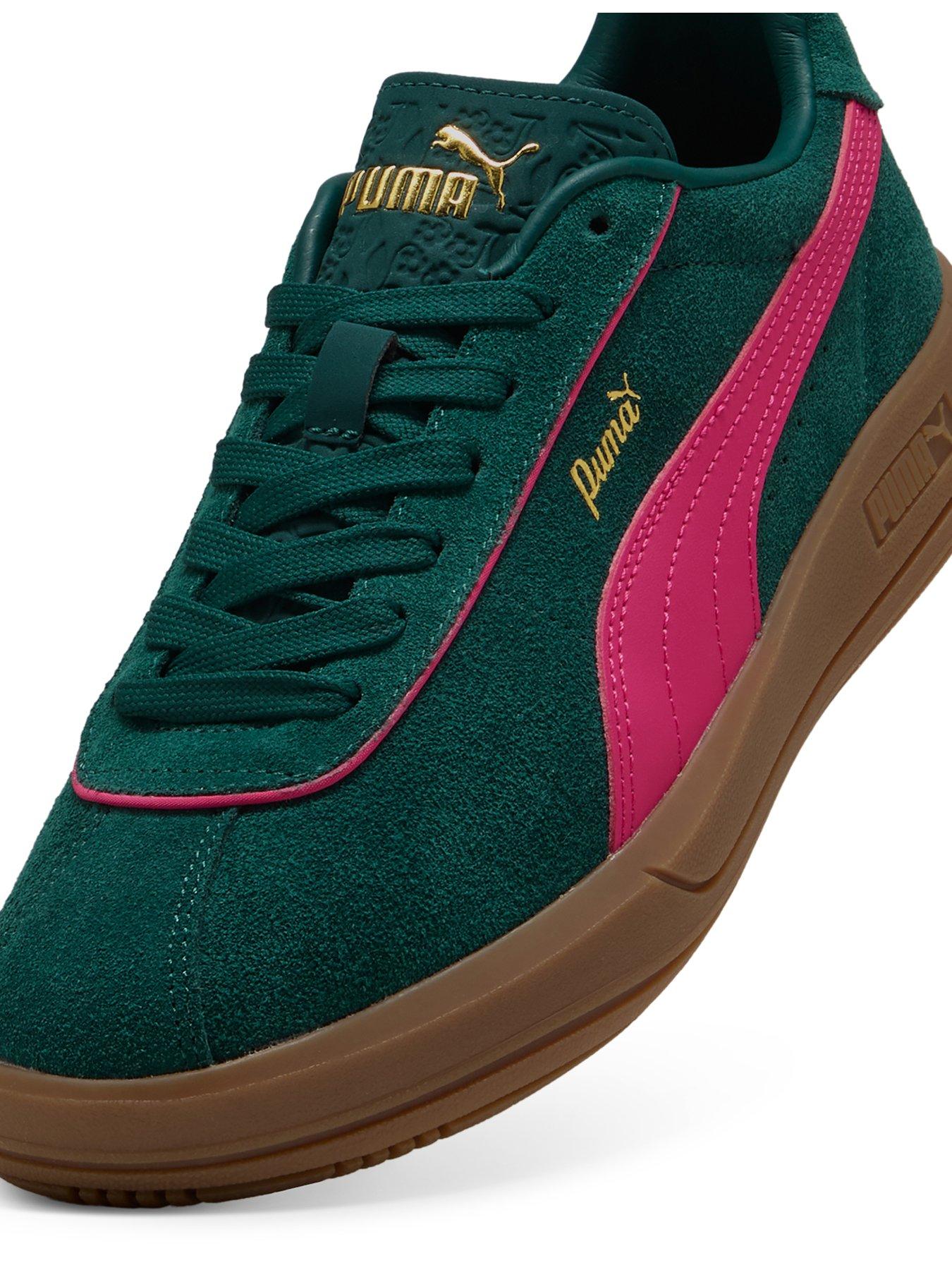 puma-womens-club-klassika-sd-trainers--forest-greenoutfit