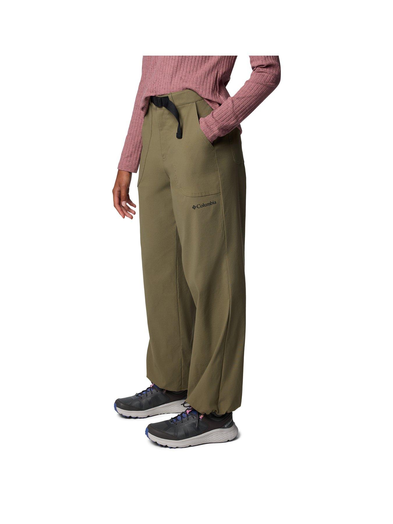 columbia-womens-brea-falls-nylon-pant-greenoutfit