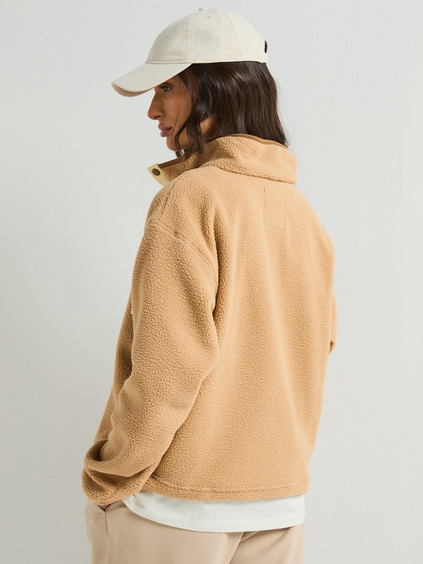 Image 2 of 6 of Columbia Women's Helvetia 2 Cropped Half Snap Fleece - Tan