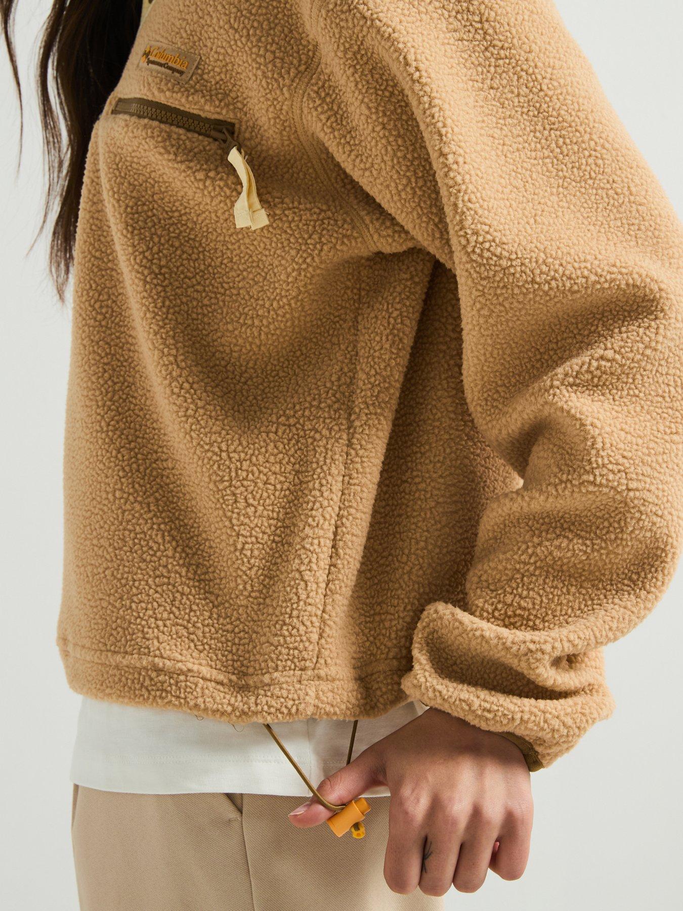Image 5 of 6 of Columbia Women's Helvetia 2 Cropped Half Snap Fleece - Tan