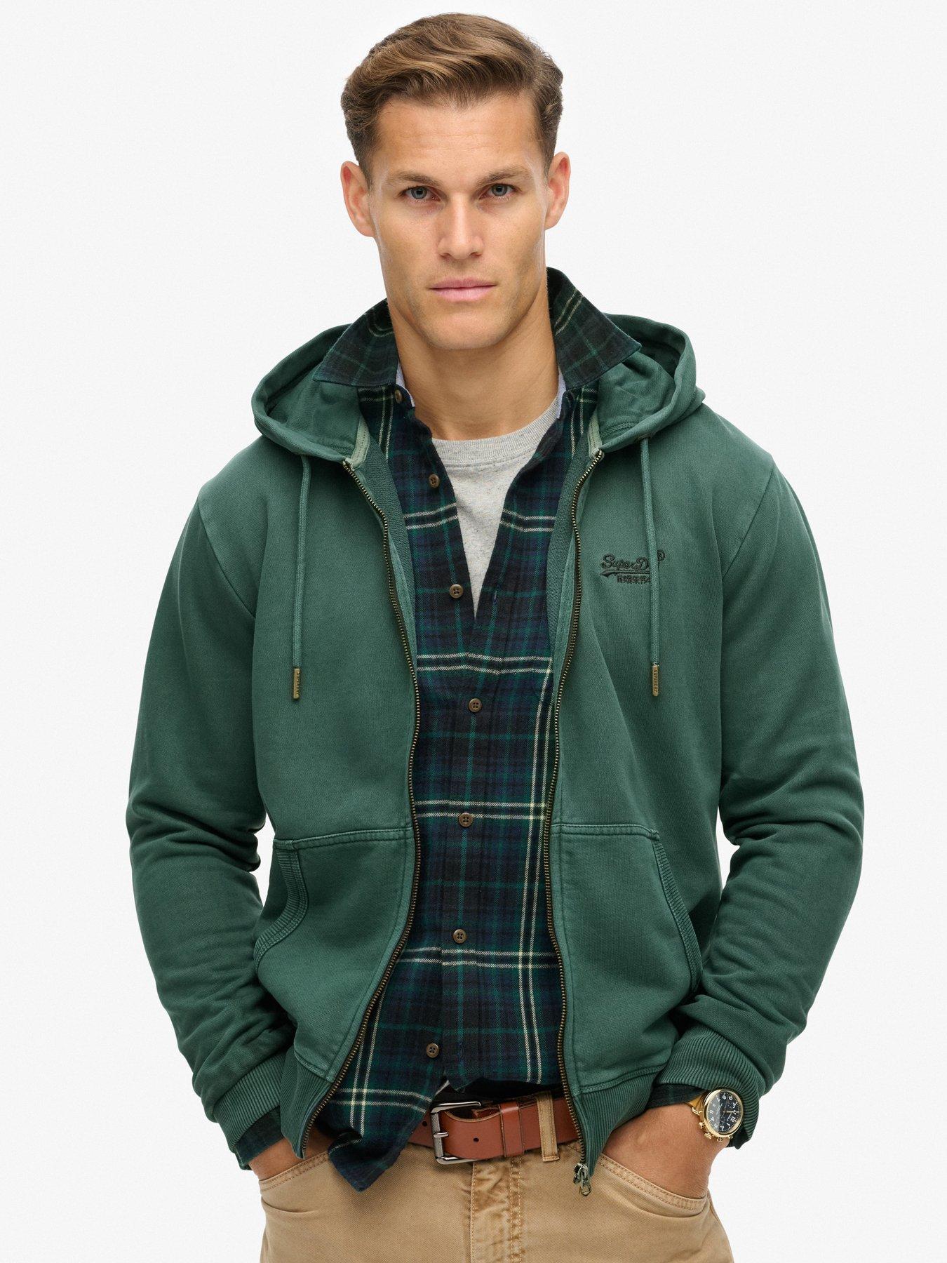 superdry-essential-logo-washed-zip-hoodie-dark-green