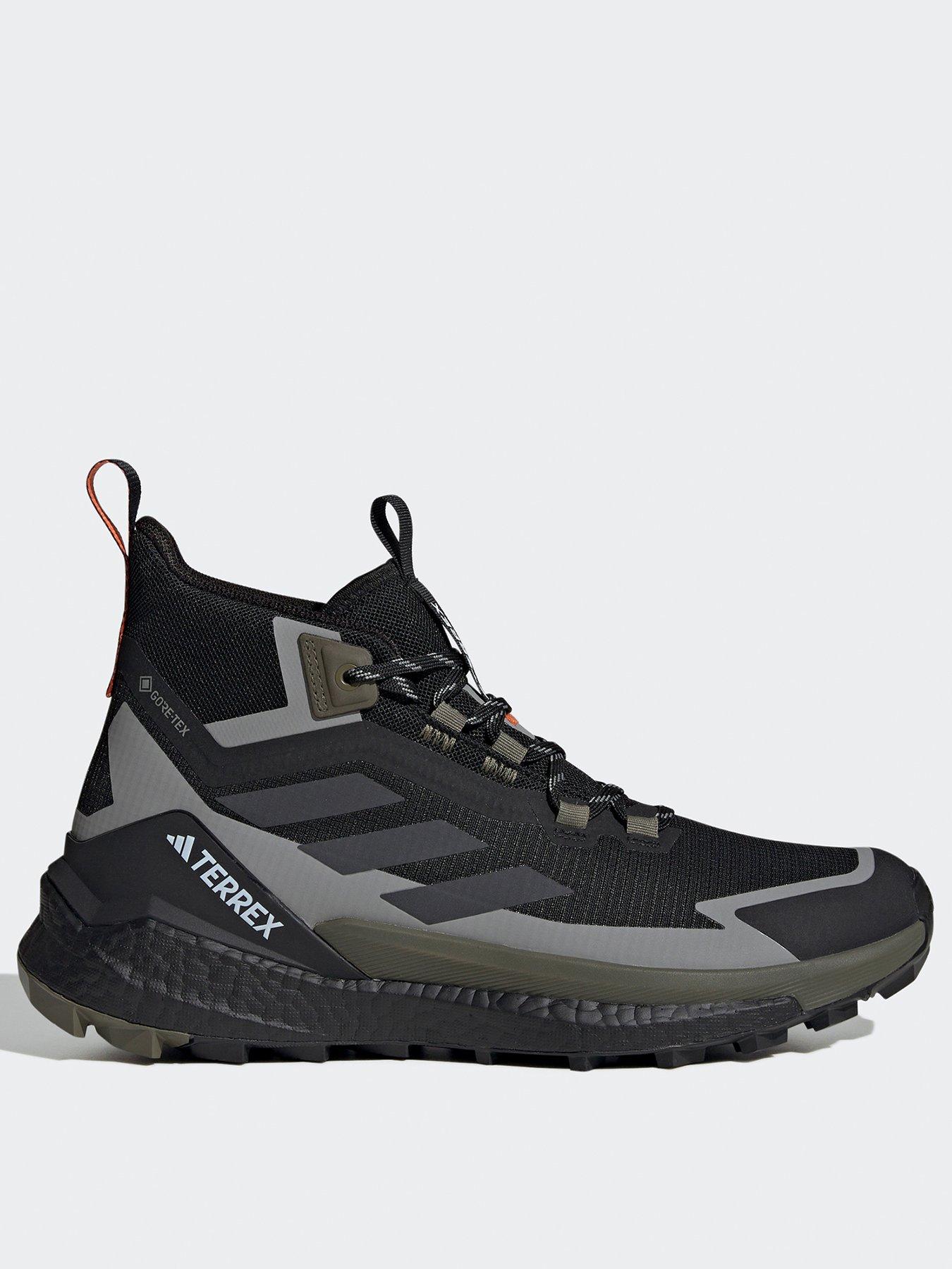 adidas Terrex Mens Free Hiker Goretex Hiking Boots Grey