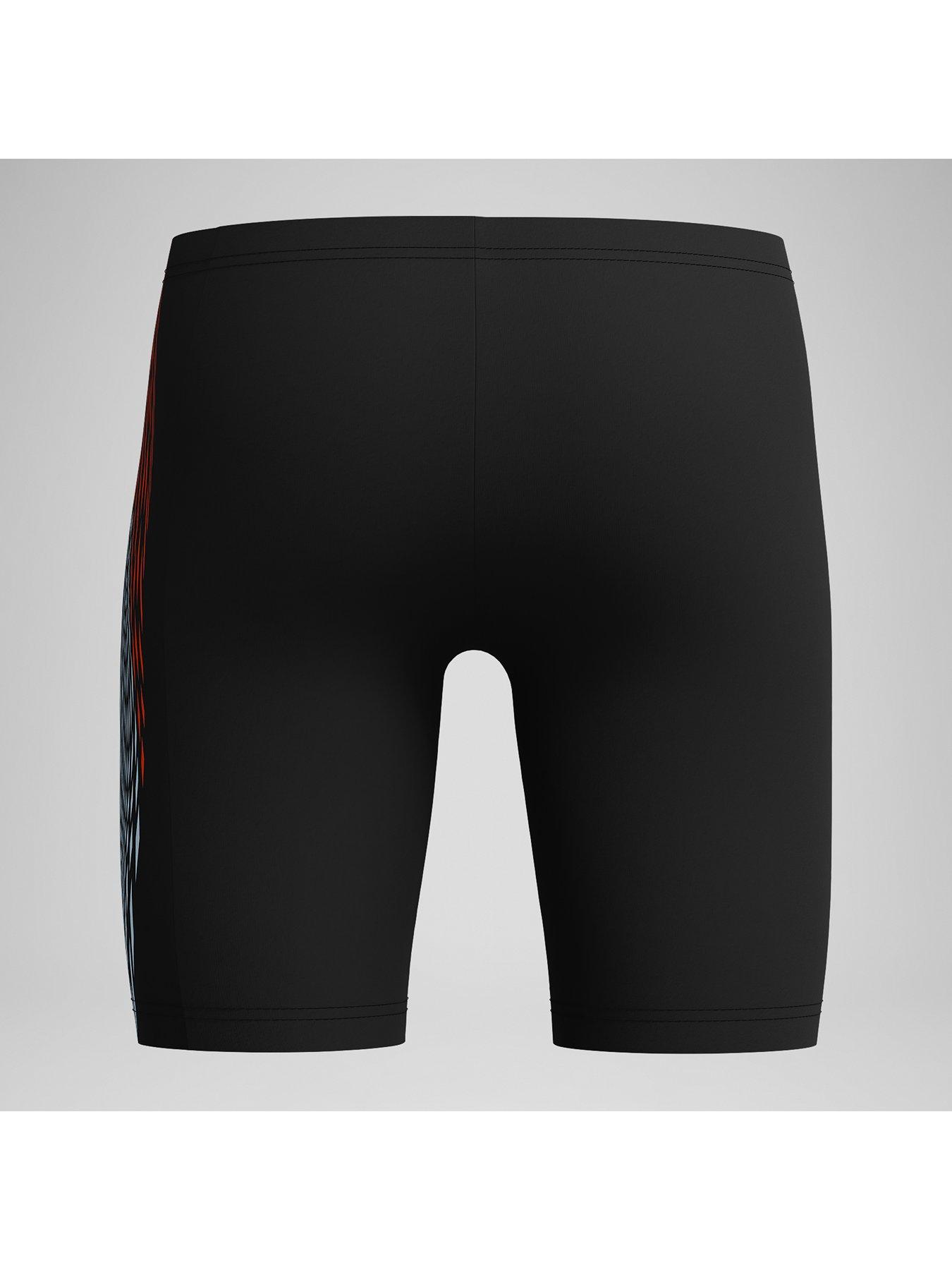 Image 2 of 5 of Speedo Boys Plastisol Placement Jammer - Black
