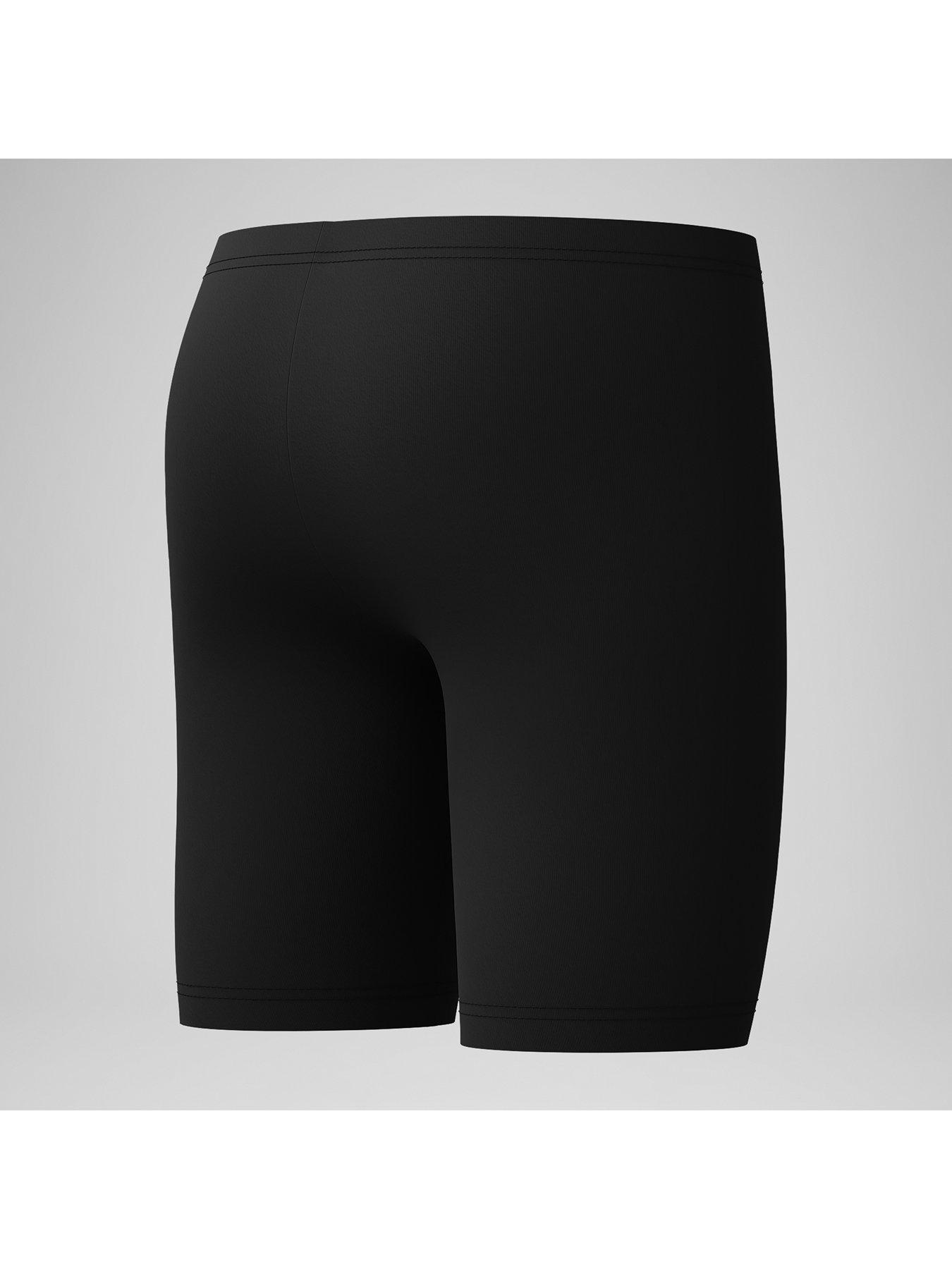 Image 4 of 5 of Speedo Boys Plastisol Placement Jammer - Black