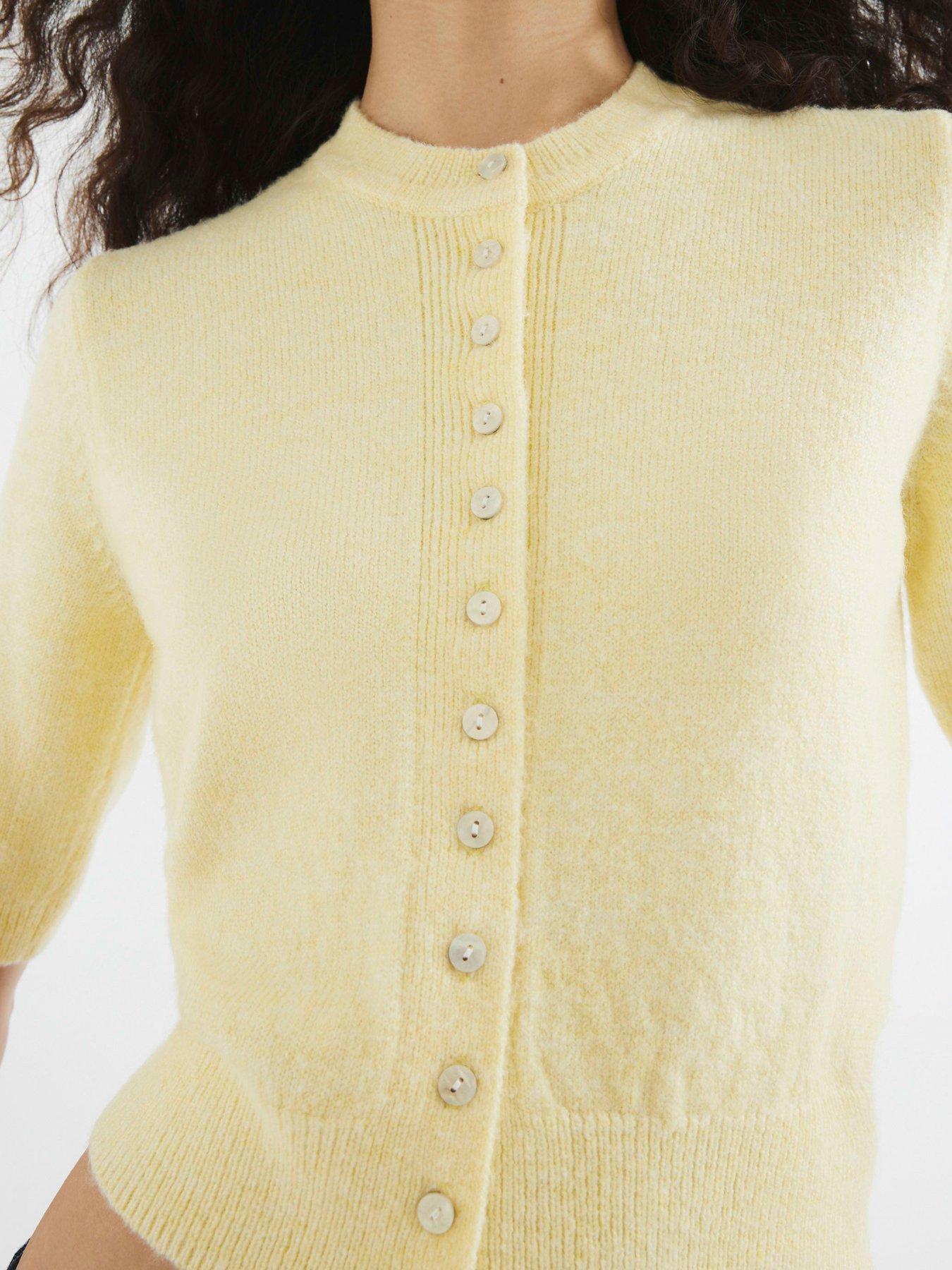 river-island-button-down-cardigan-yellowoutfit