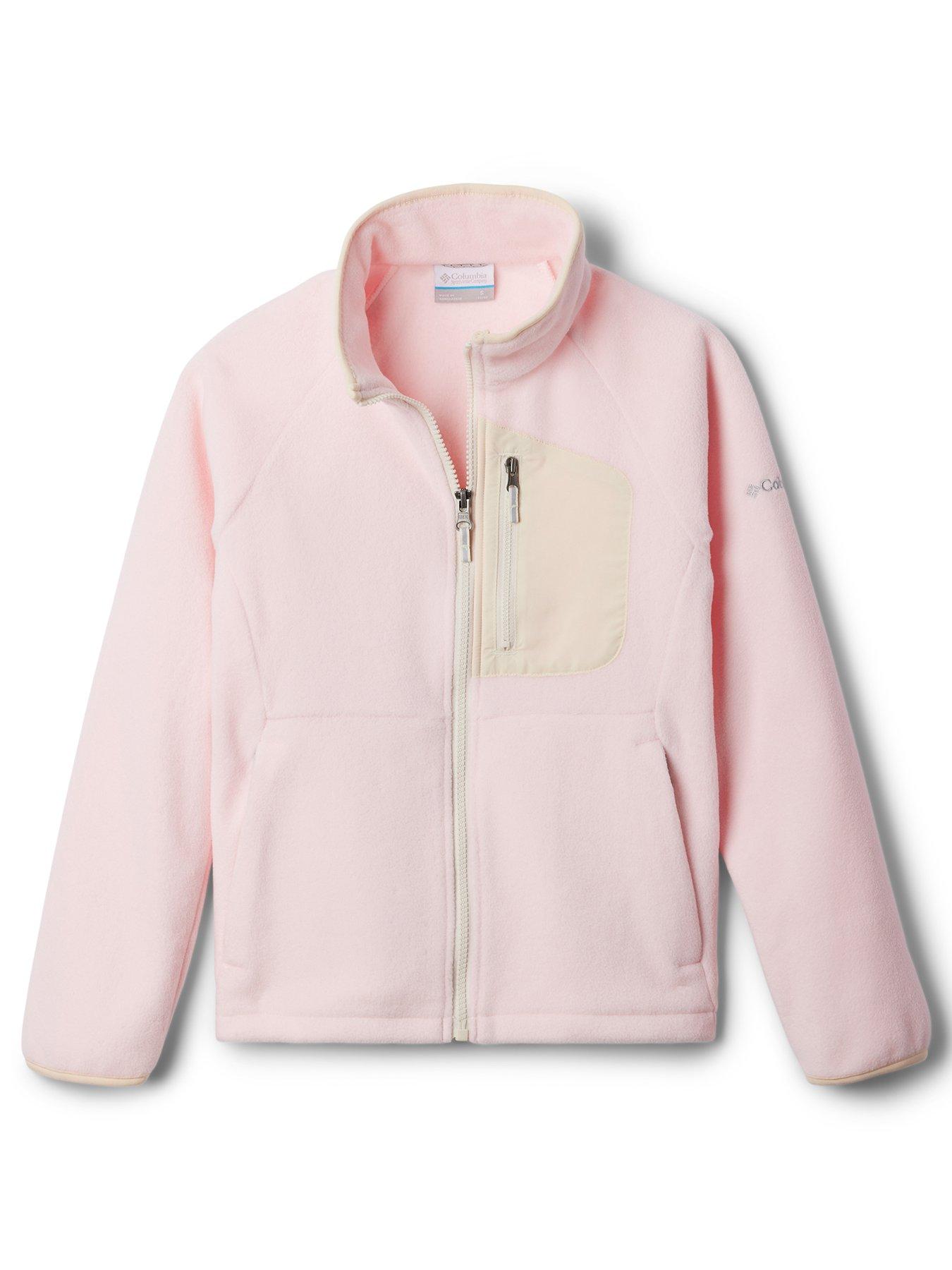 undefined Kids Unisex Fast Trek Iv Fleece Full Zip - Pink