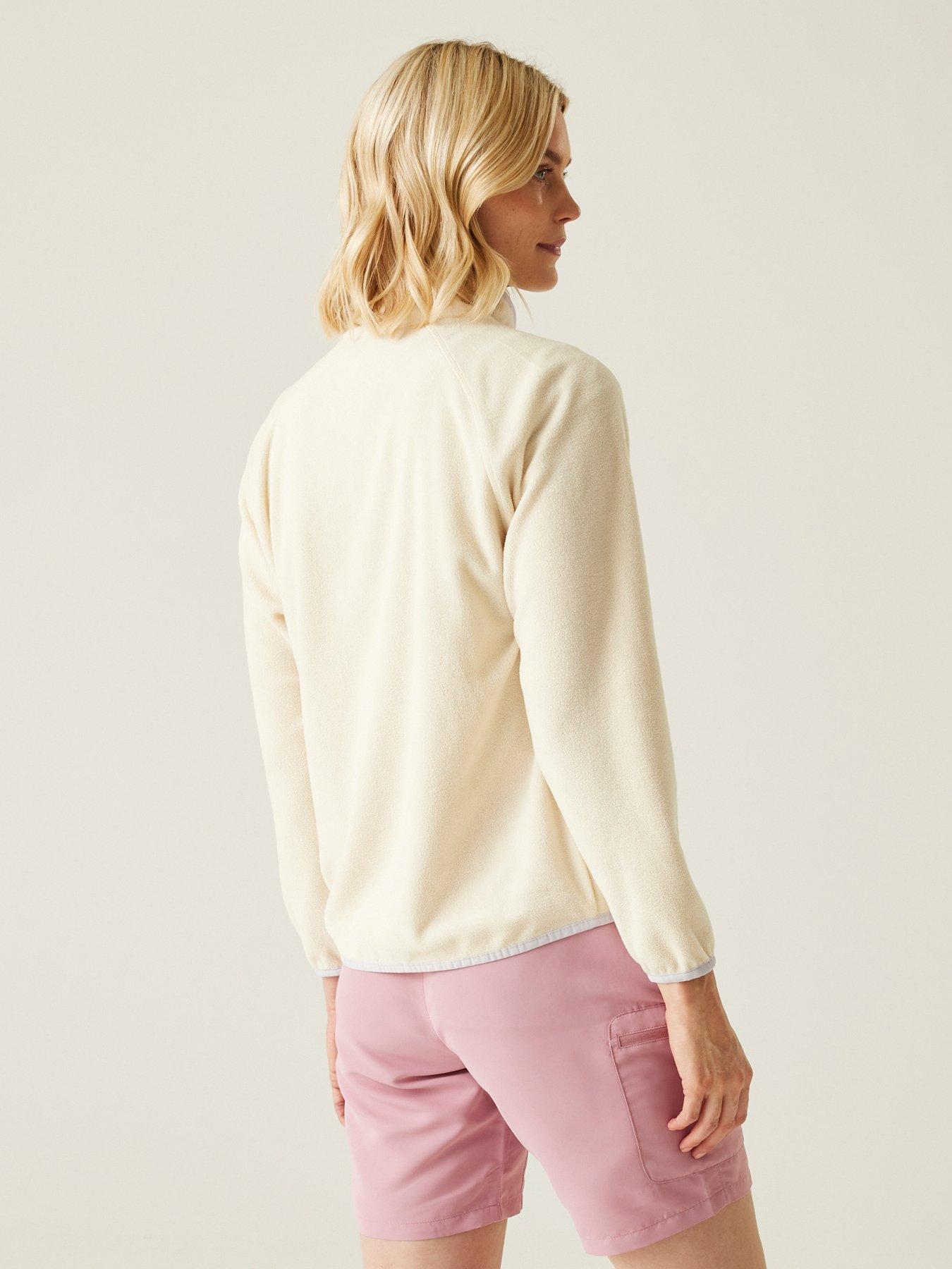 regatta-womens-lilana-full-zip-fleece--whitestillFront