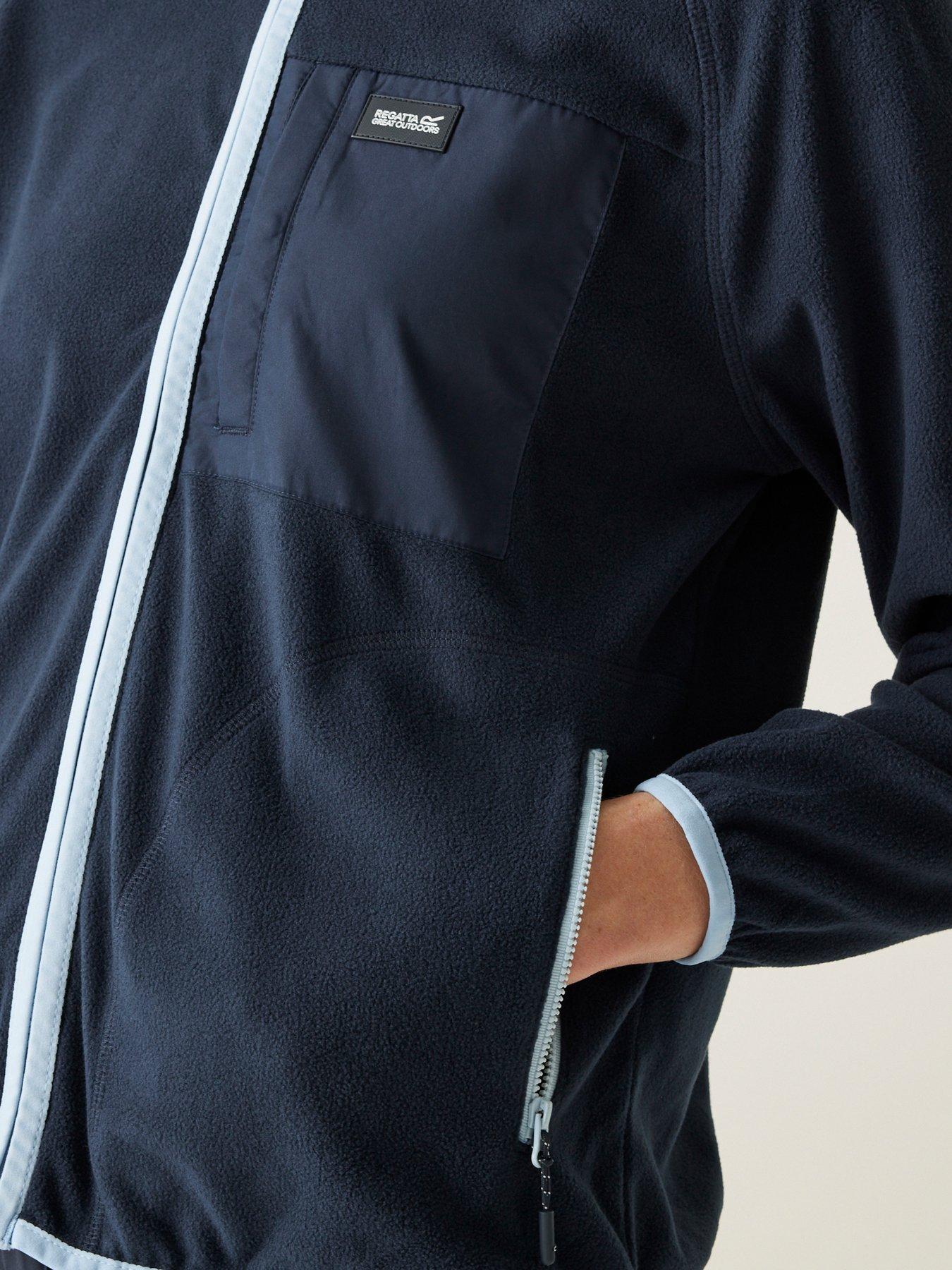 Image 4 of 6 of Regatta Womens Lilana Full Zip Fleece - Navy