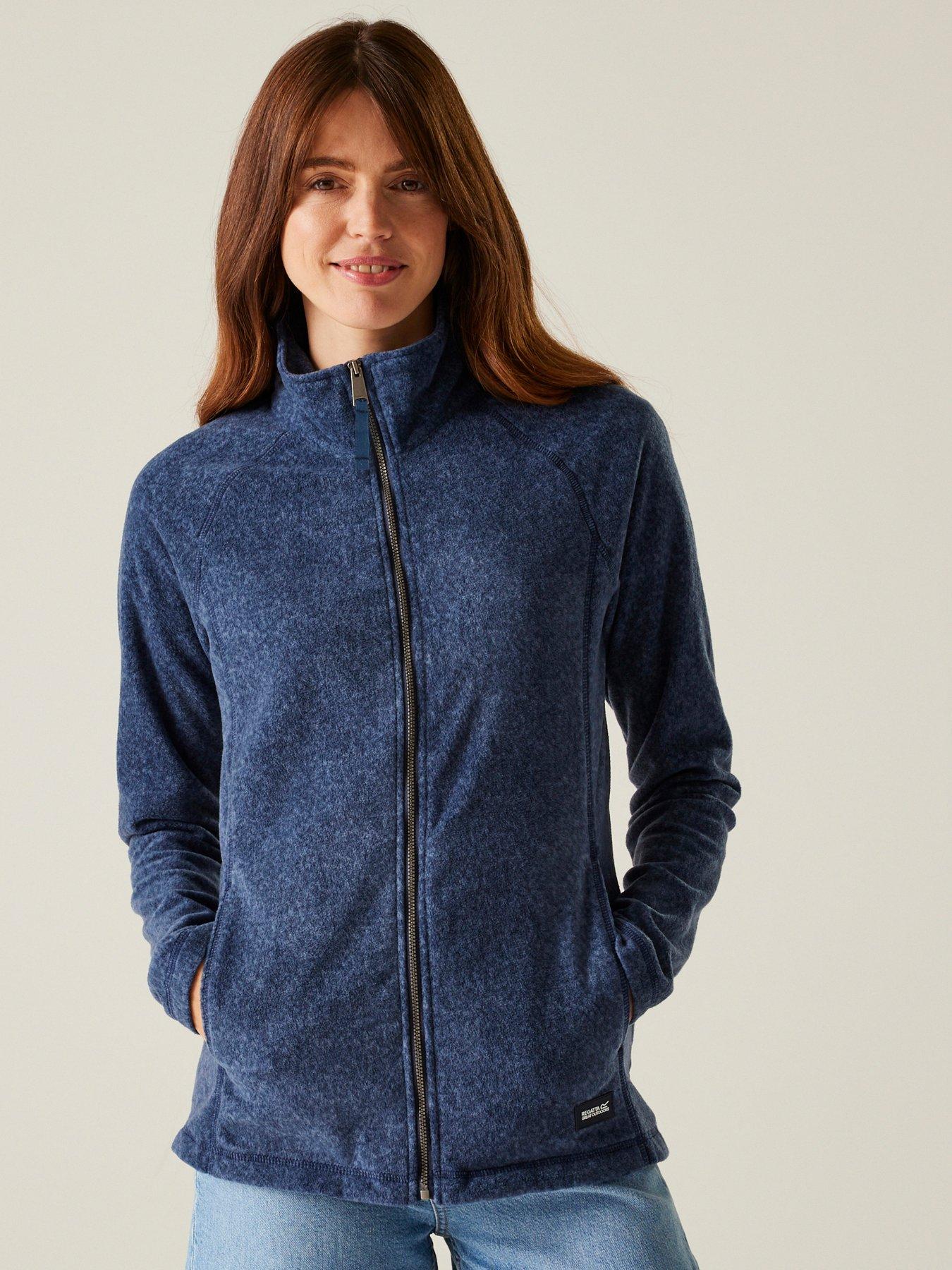 Image of Regatta Womens Mayse Full Zip Fleece - Navy