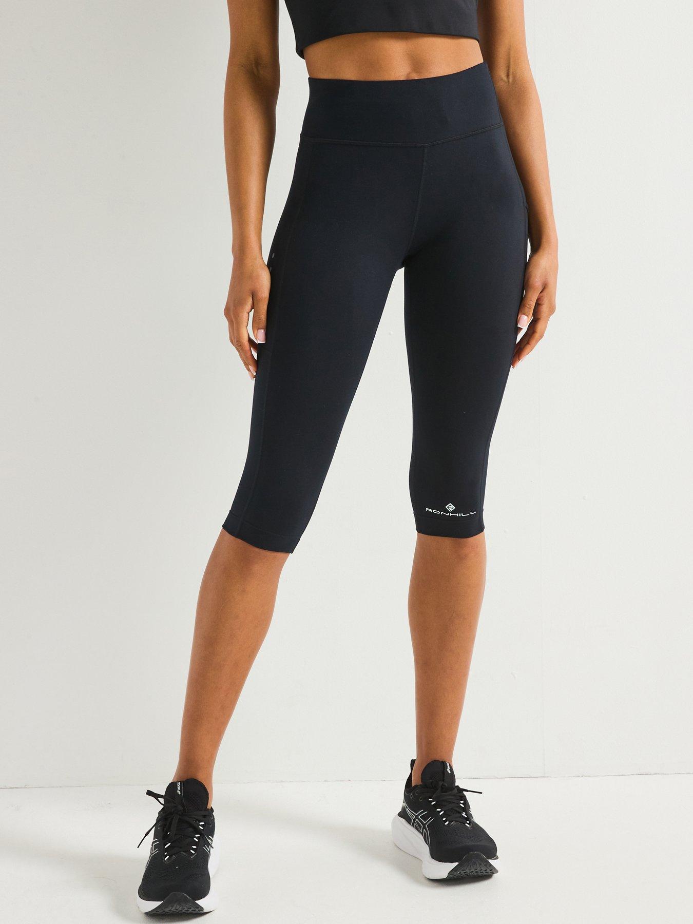 Image of Ronhill Womens Running Core Capri - Black