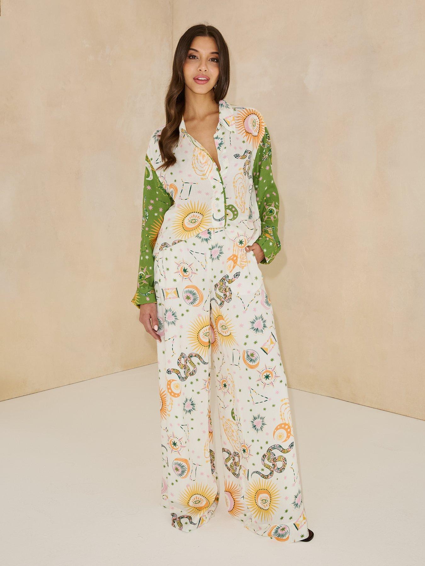 Image 3 of 5 of Michelle Keegan Printed Shirt - Multi