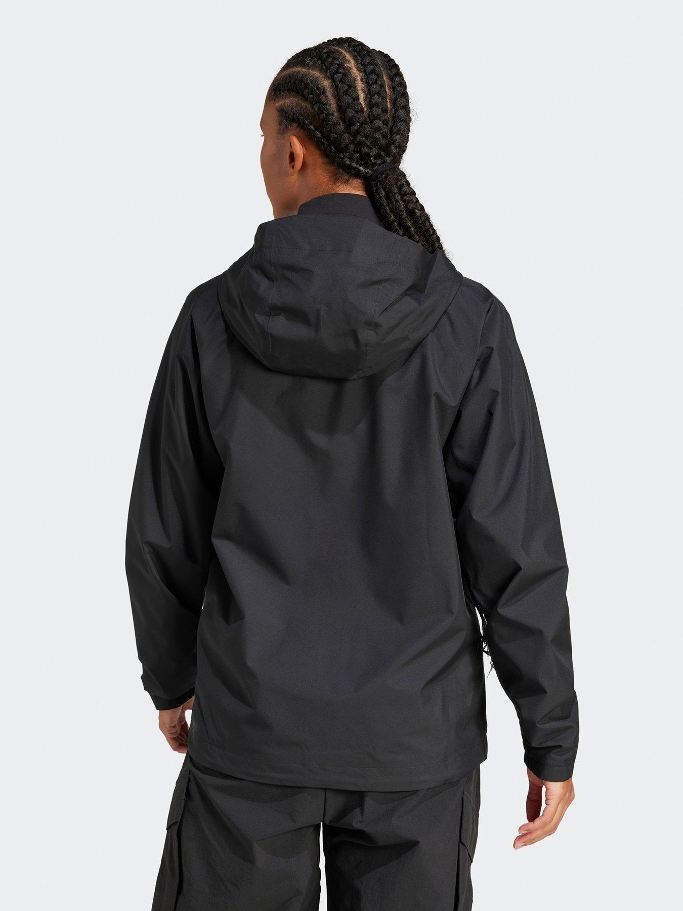 Image 2 of 5 of adidas Terrex Womens Mountain 2L Rain Jacket - Black