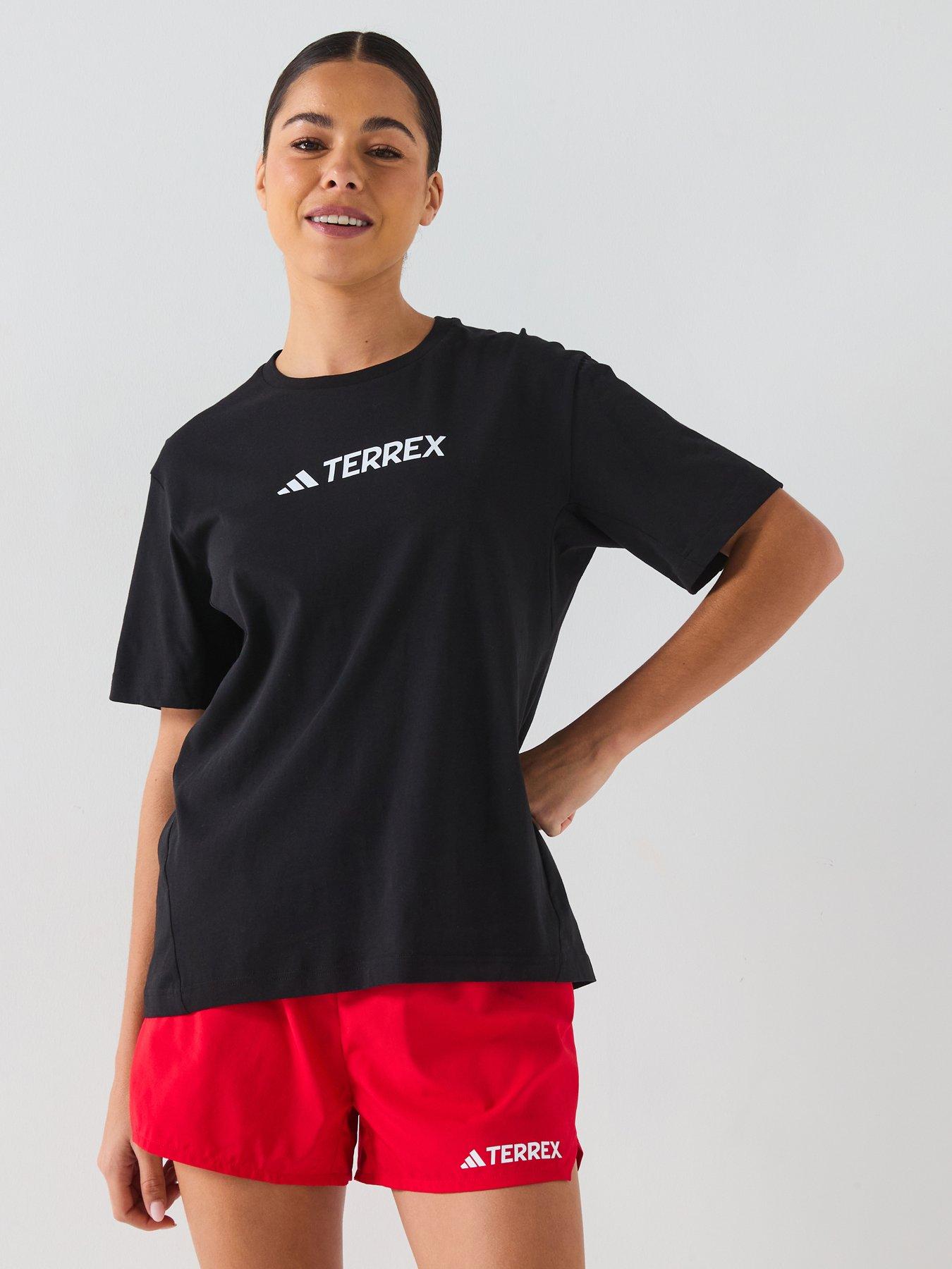 Image 1 of 4 of adidas Terrex Women's Logo Tee - Black