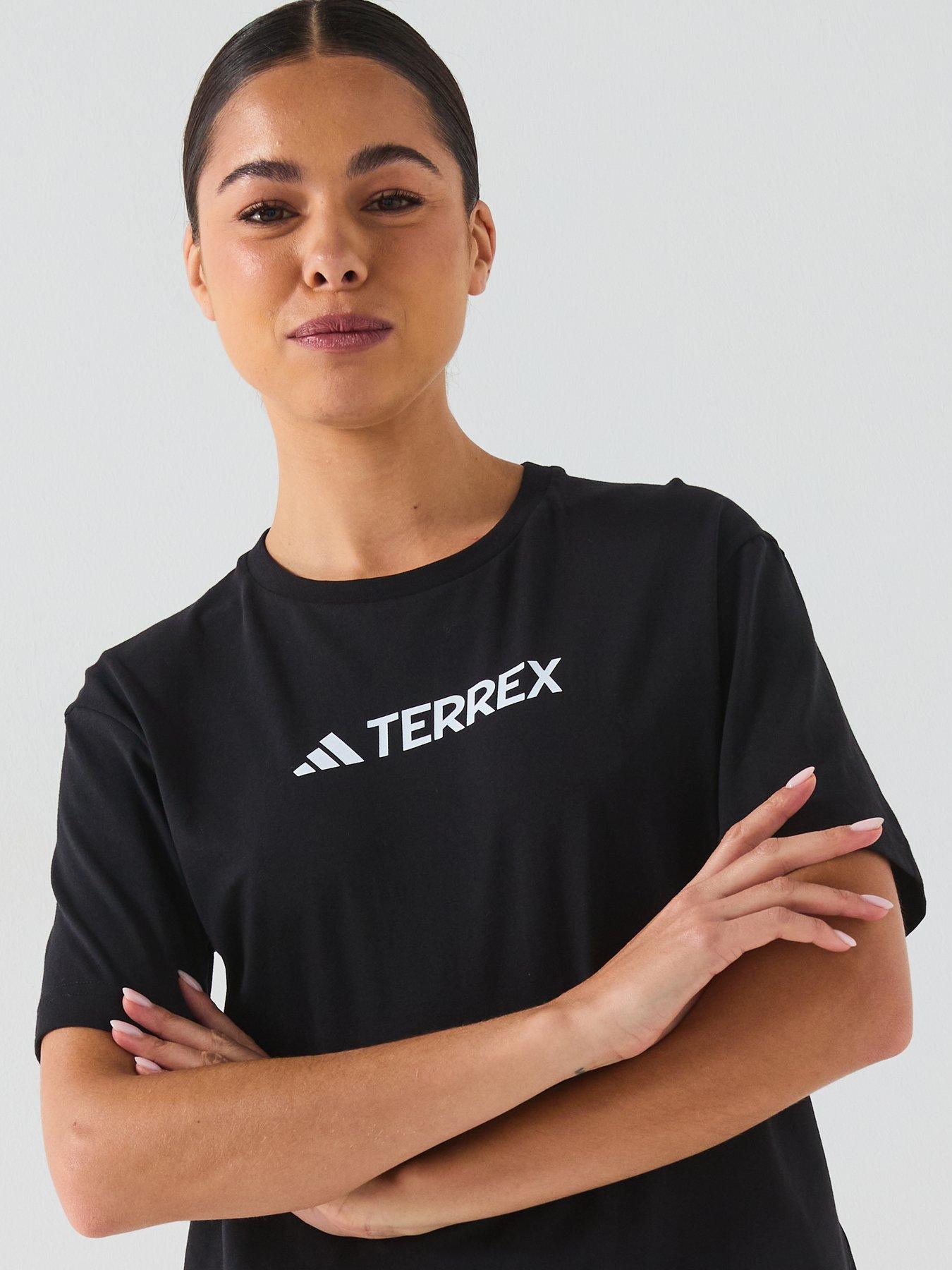 Image 4 of 4 of adidas Terrex Women's Logo Tee - Black
