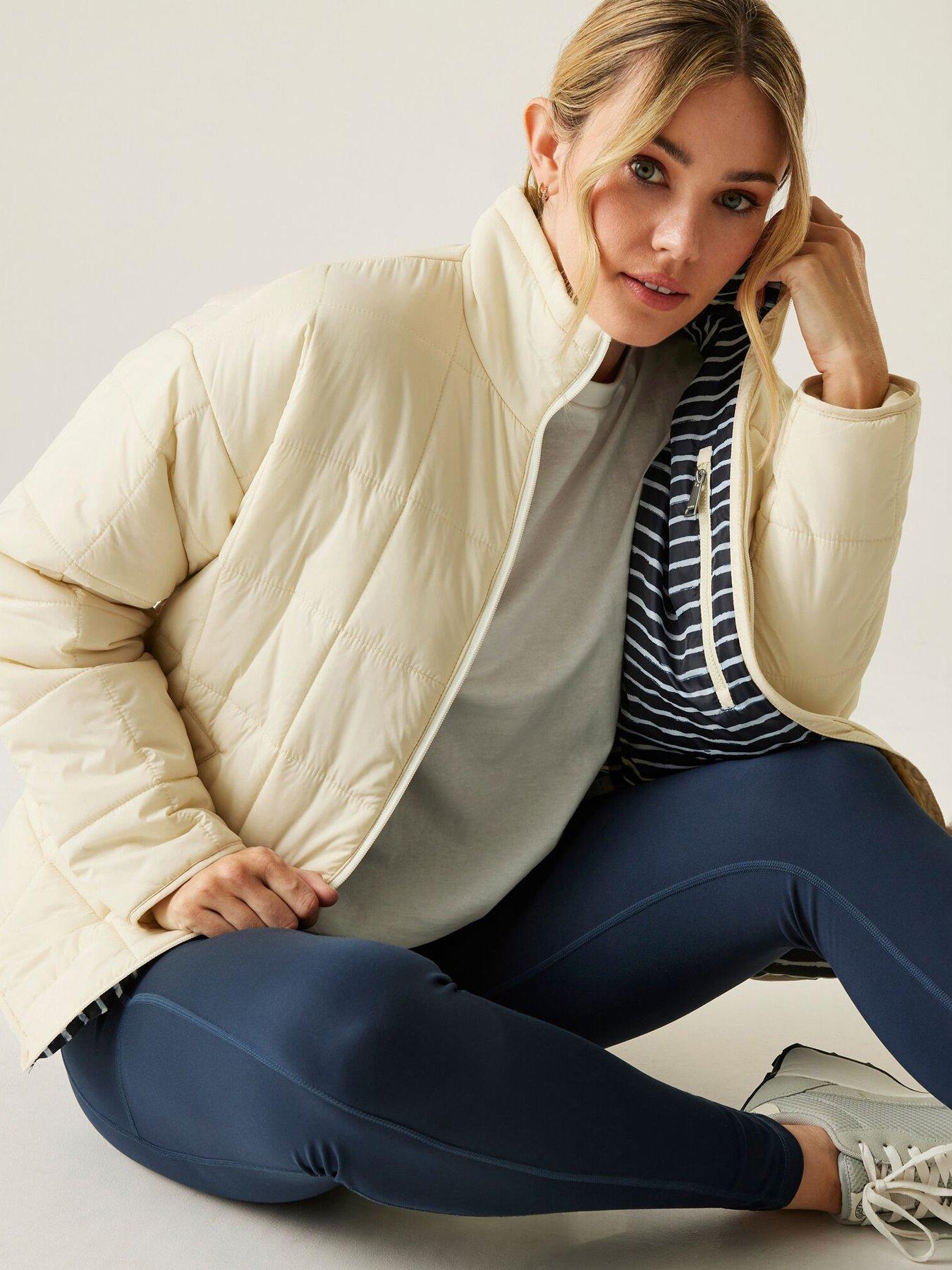 Regatta Womens Courcelleii Baffle Jacket-white