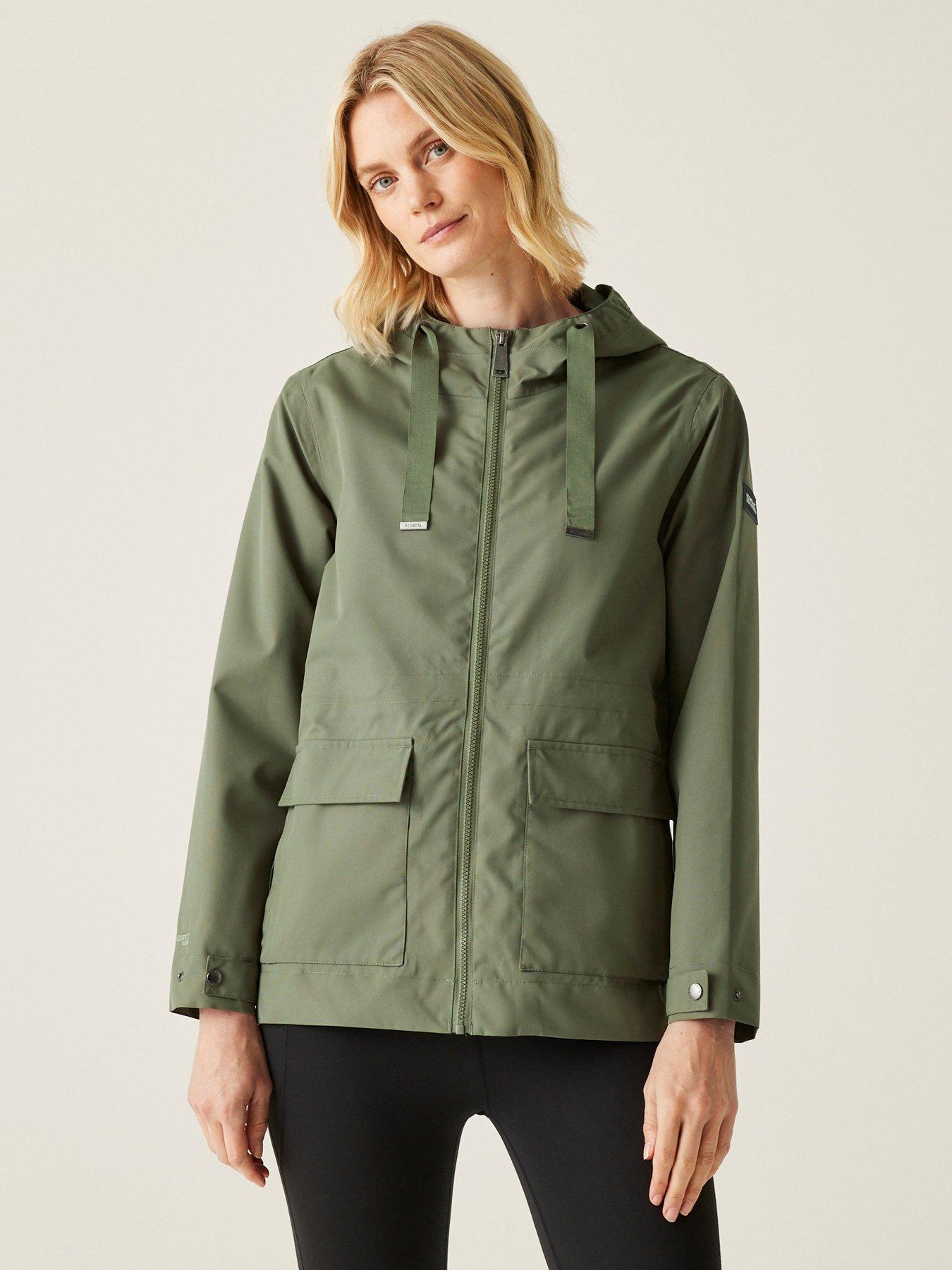 Image of Regatta Womens Otilie Waterproof Shell Jacket- Green