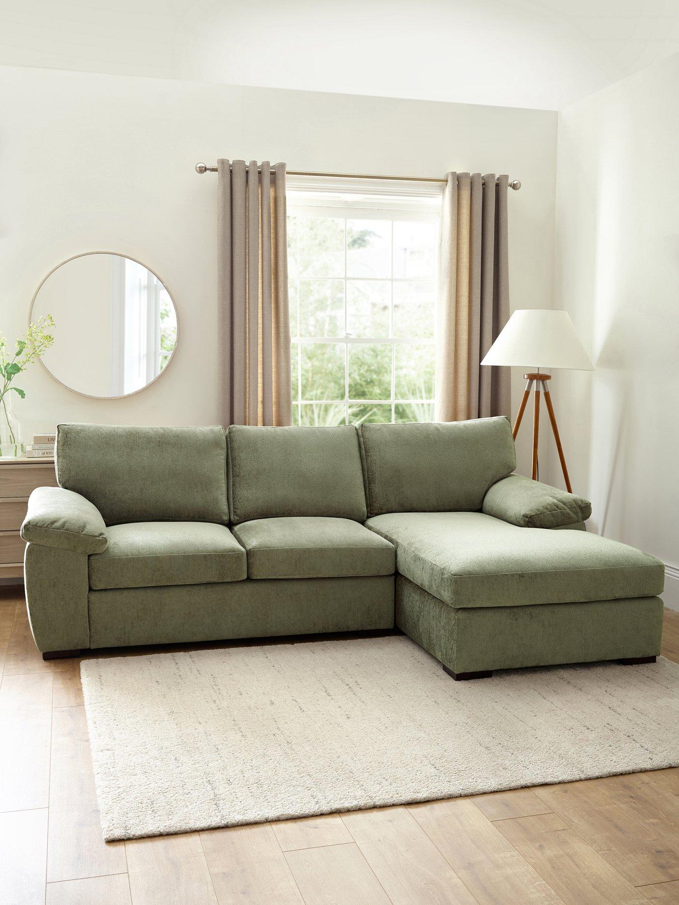 the-very-collection-salerno-standard-back-right-hand-3-seater-fabric-chaise-sofa--nbspgreen-fscreg-certified
