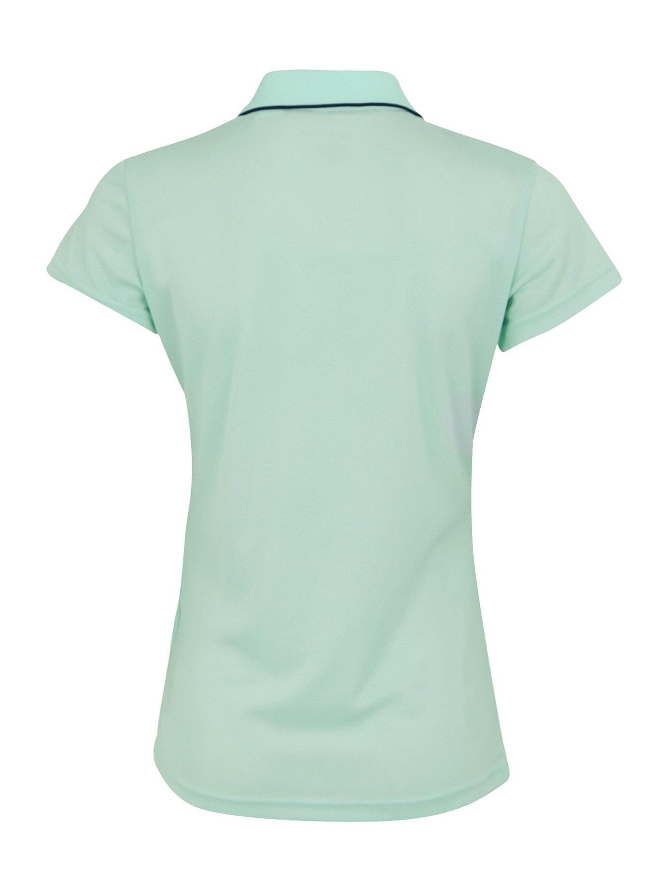 Image 6 of 6 of Regatta Womens Maverick V Polo Shirt - Green