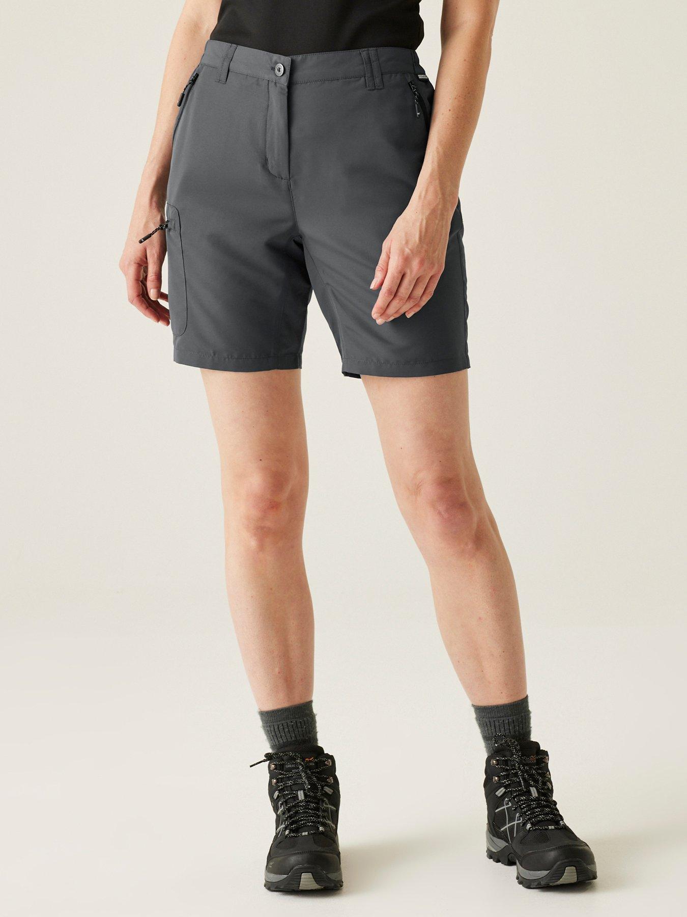 Image 1 of 6 of Regatta Womens Chaska Shorts III Walking Chino Shorts - Slate