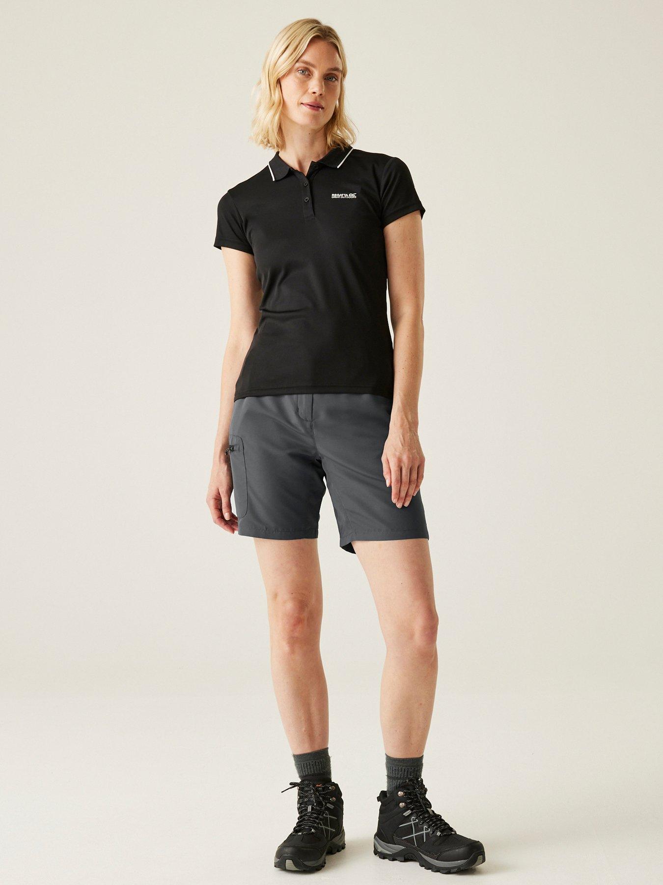 Image 3 of 6 of Regatta Womens Chaska Shorts III Walking Chino Shorts - Slate