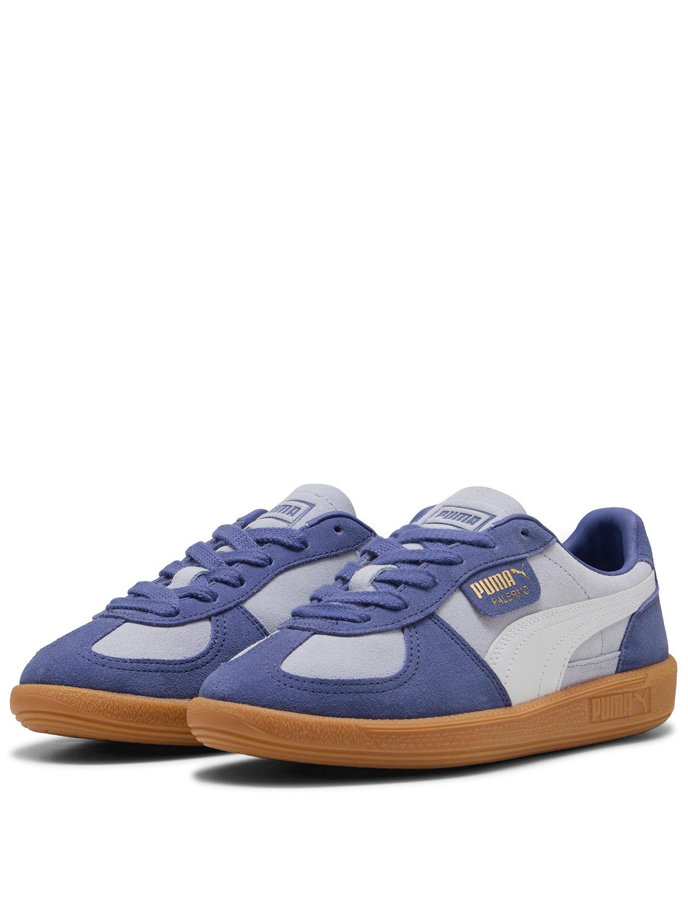 Puma Women's Palermo Trainers - Cool Weather/Blue Crystal