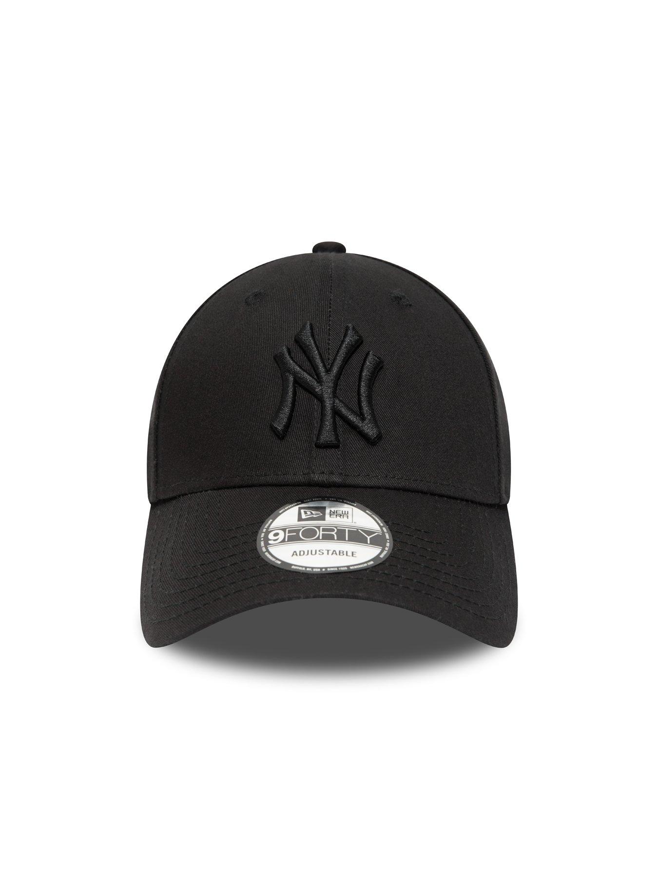 Image 2 of 4 of New Era Unisex League Essentials 9Forty Cap - Black/Black