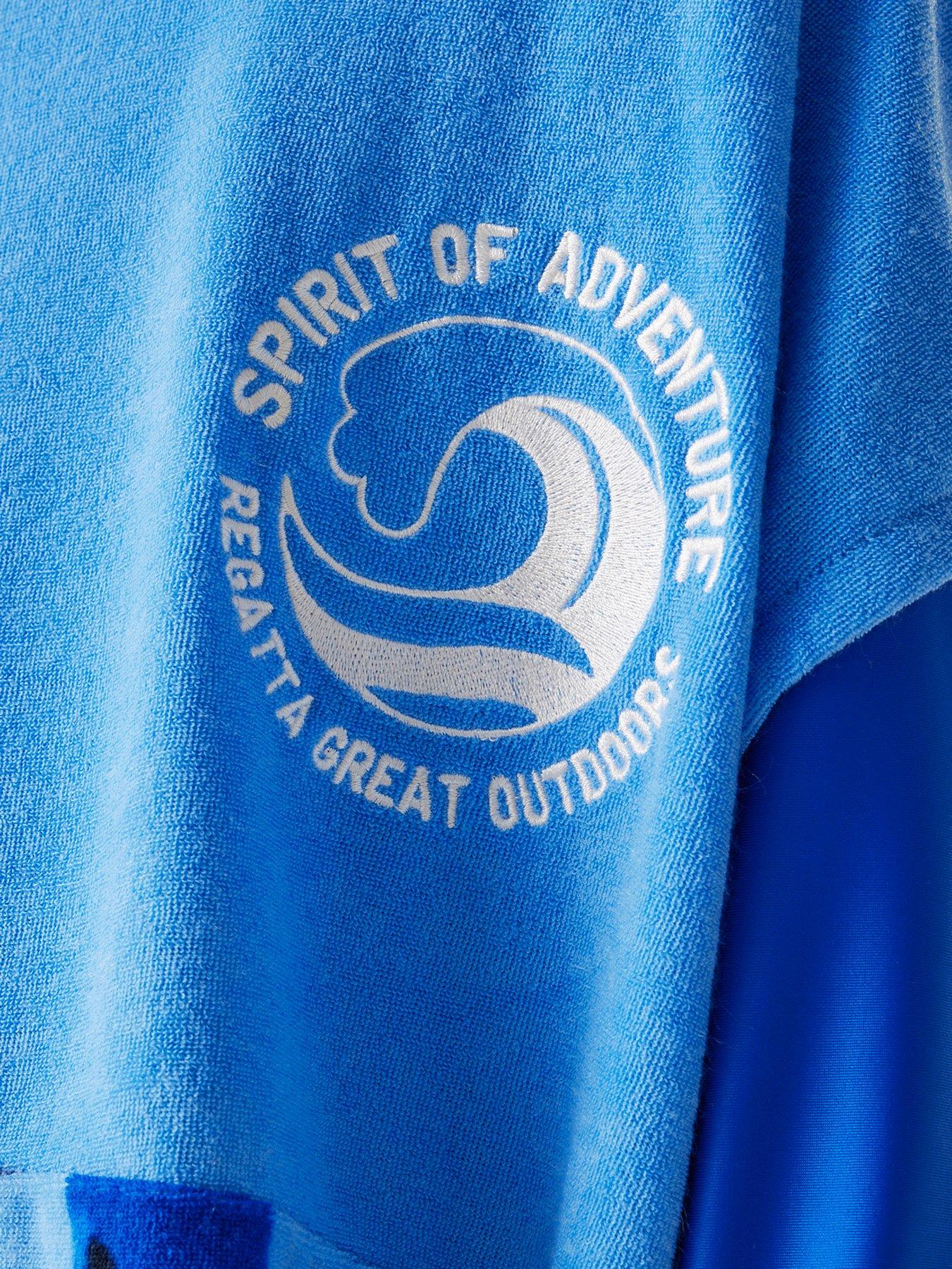 regatta-kids-towelling-robe--blueoutfit
