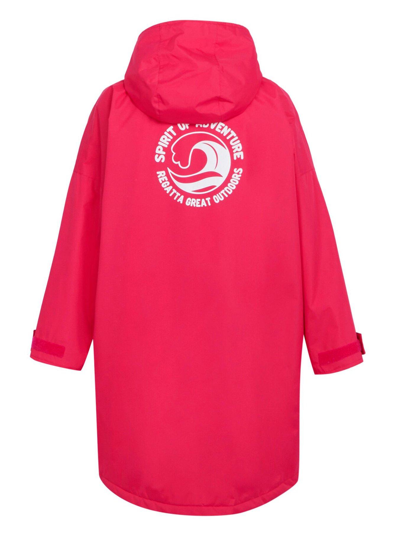 Image 6 of 6 of Regatta Junior Kids Waterproof Changing Robe - Pink