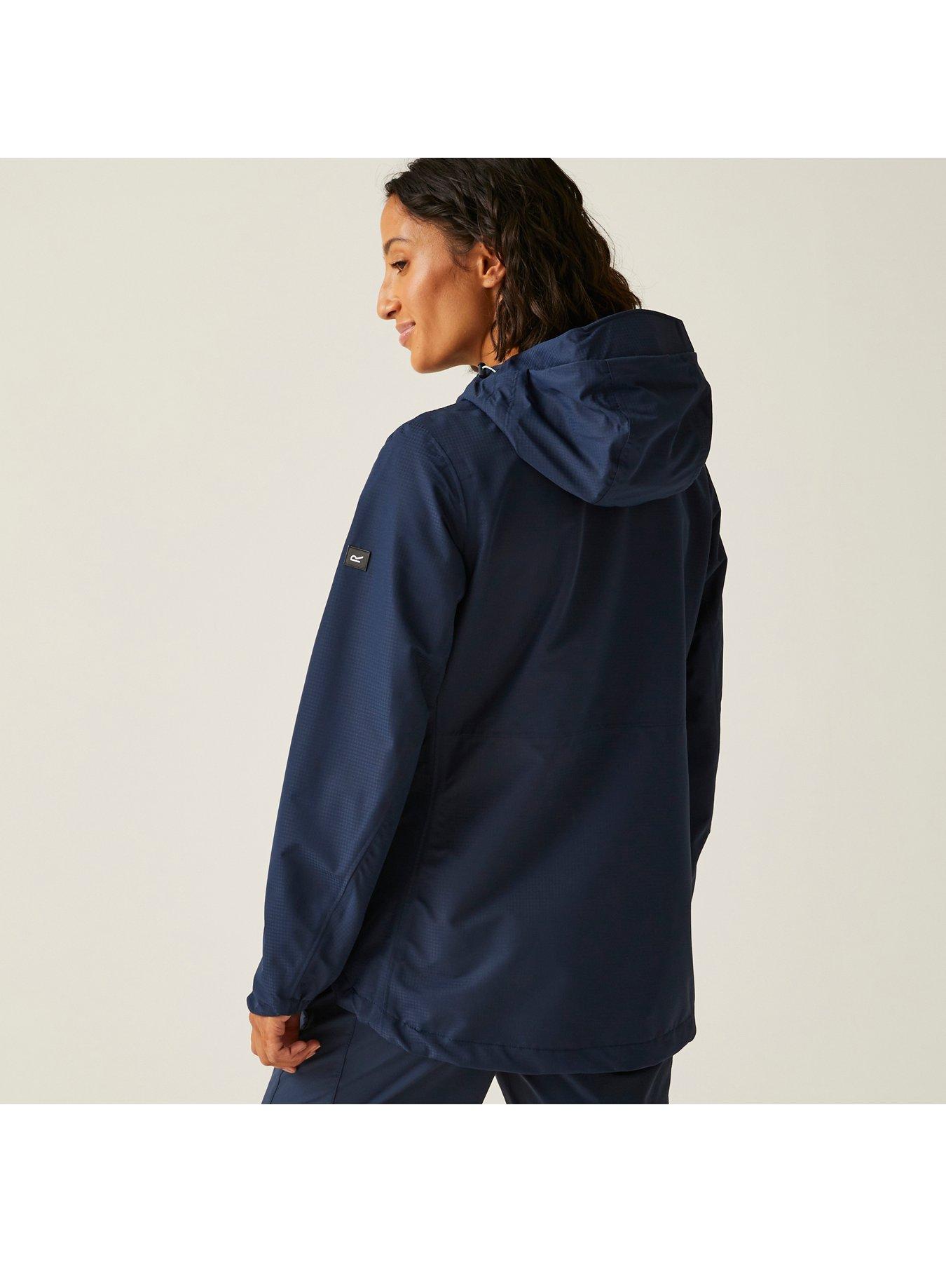 Image 2 of 7 of Regatta Womens Hamaraiv Waterproof Shell Jacket- Navy