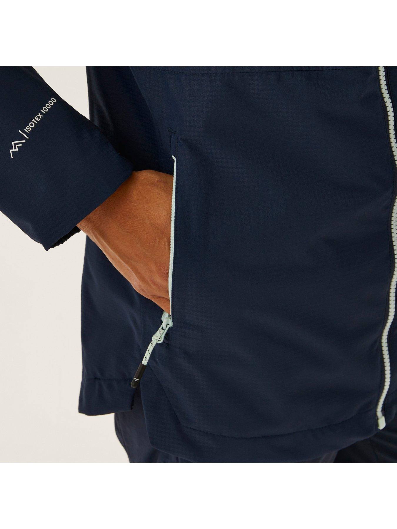 Image 7 of 7 of Regatta Womens Hamaraiv Waterproof Shell Jacket- Navy
