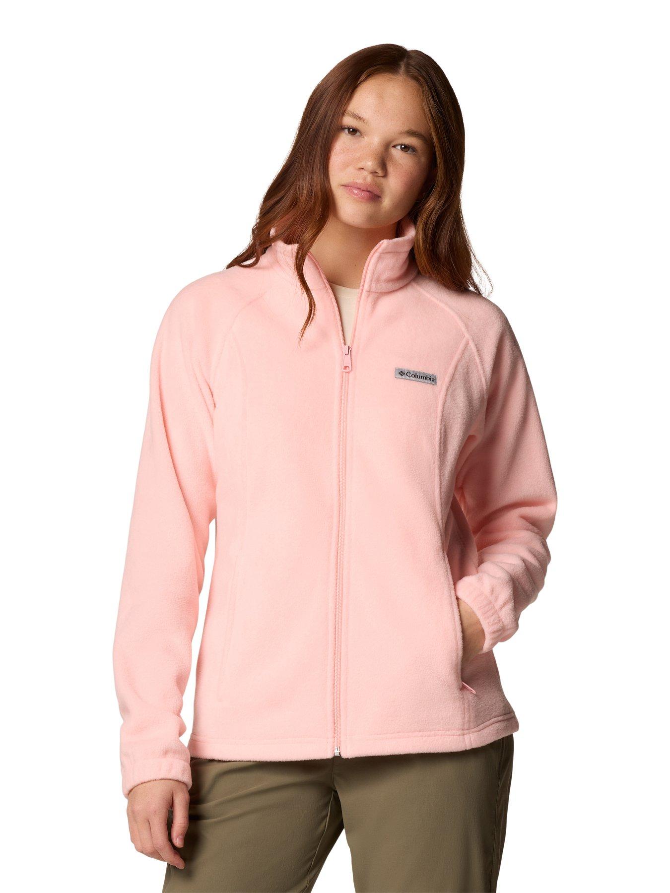 columbia-womens-benton-springs-full-zip-fleece-pink