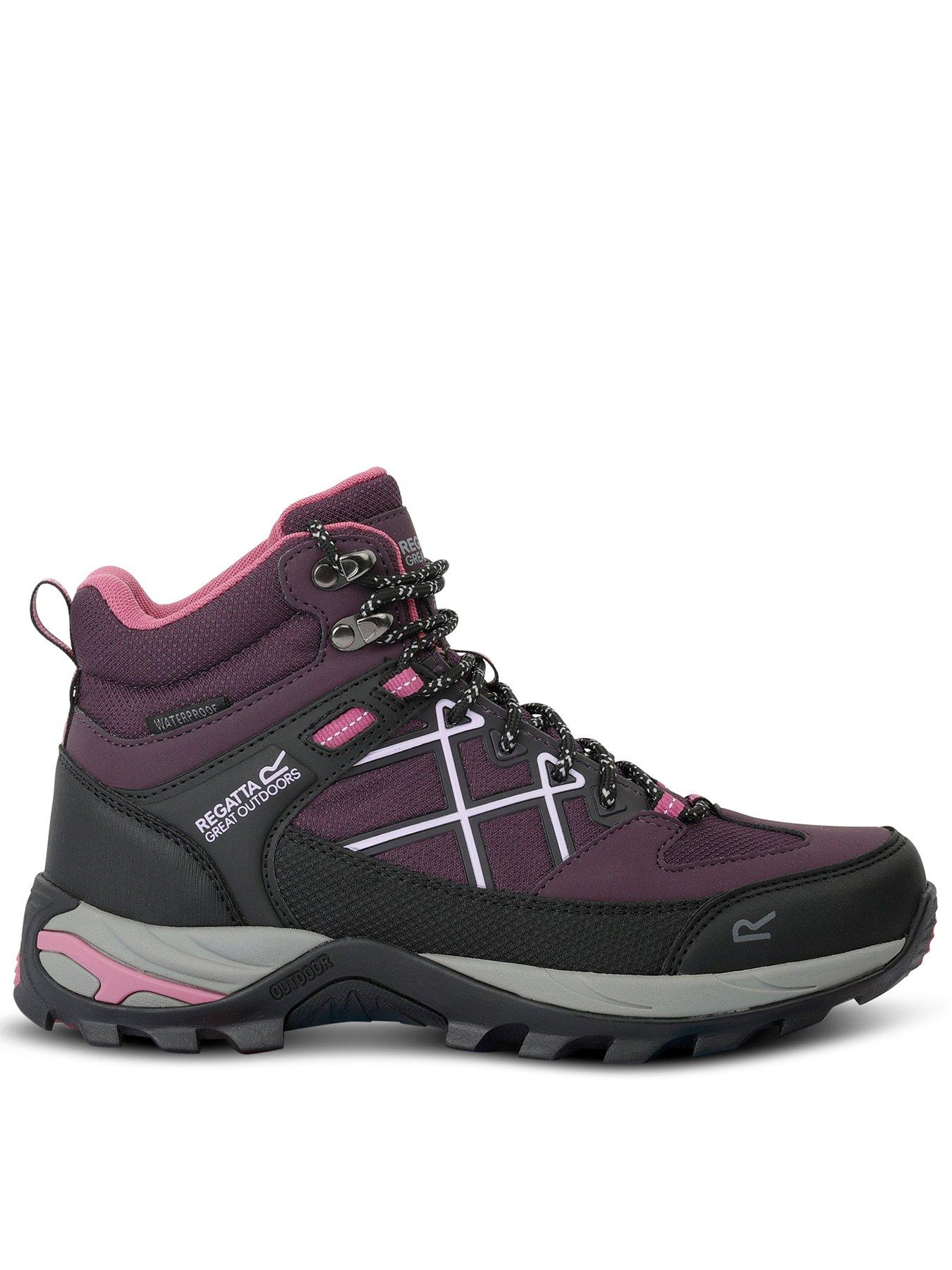 Image 1 of 7 of Regatta Womens Lady Samaris III Waterproof Walking Boot - Purple