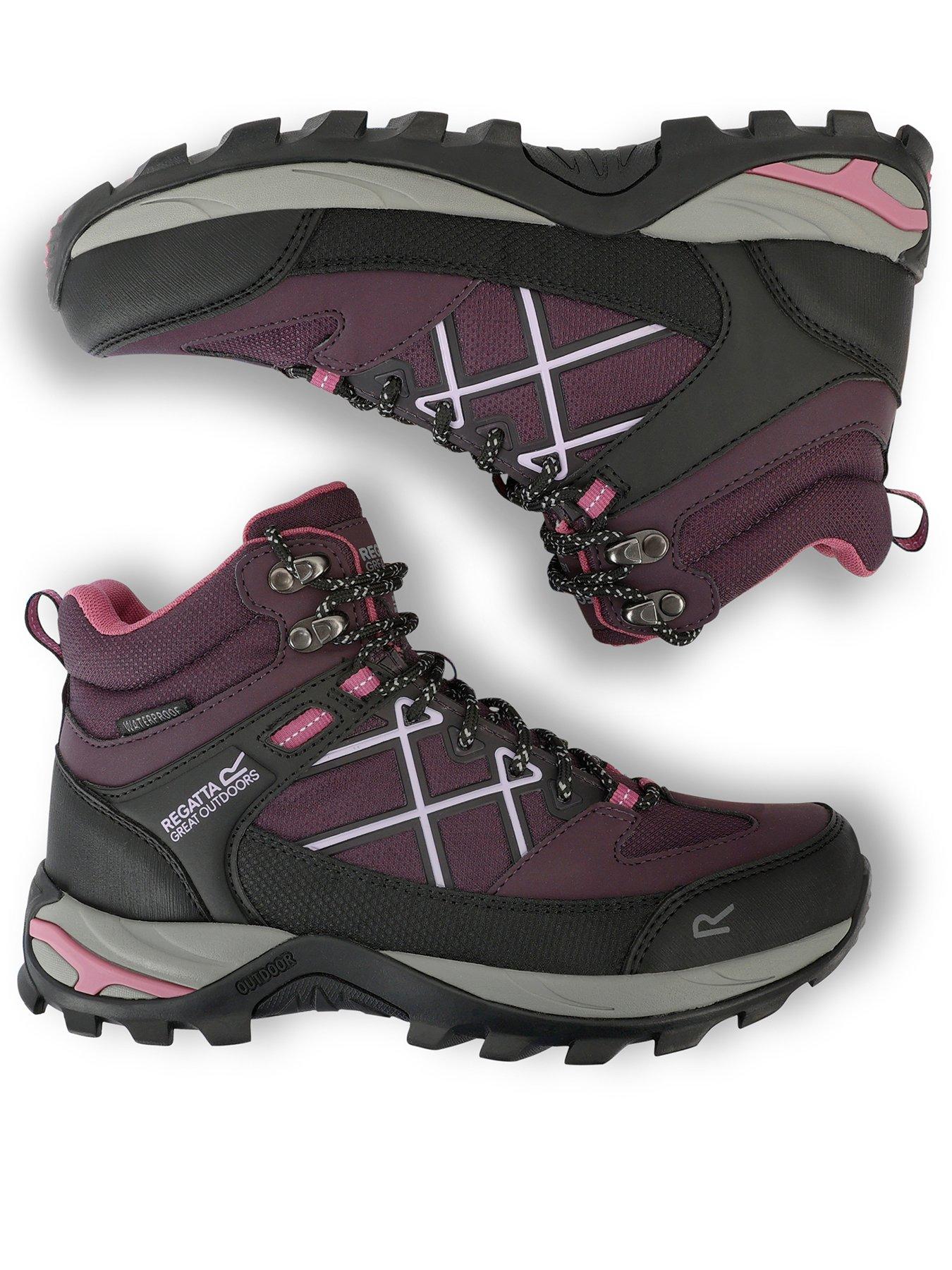 Image 3 of 7 of Regatta Womens Lady Samaris III Waterproof Walking Boot - Purple