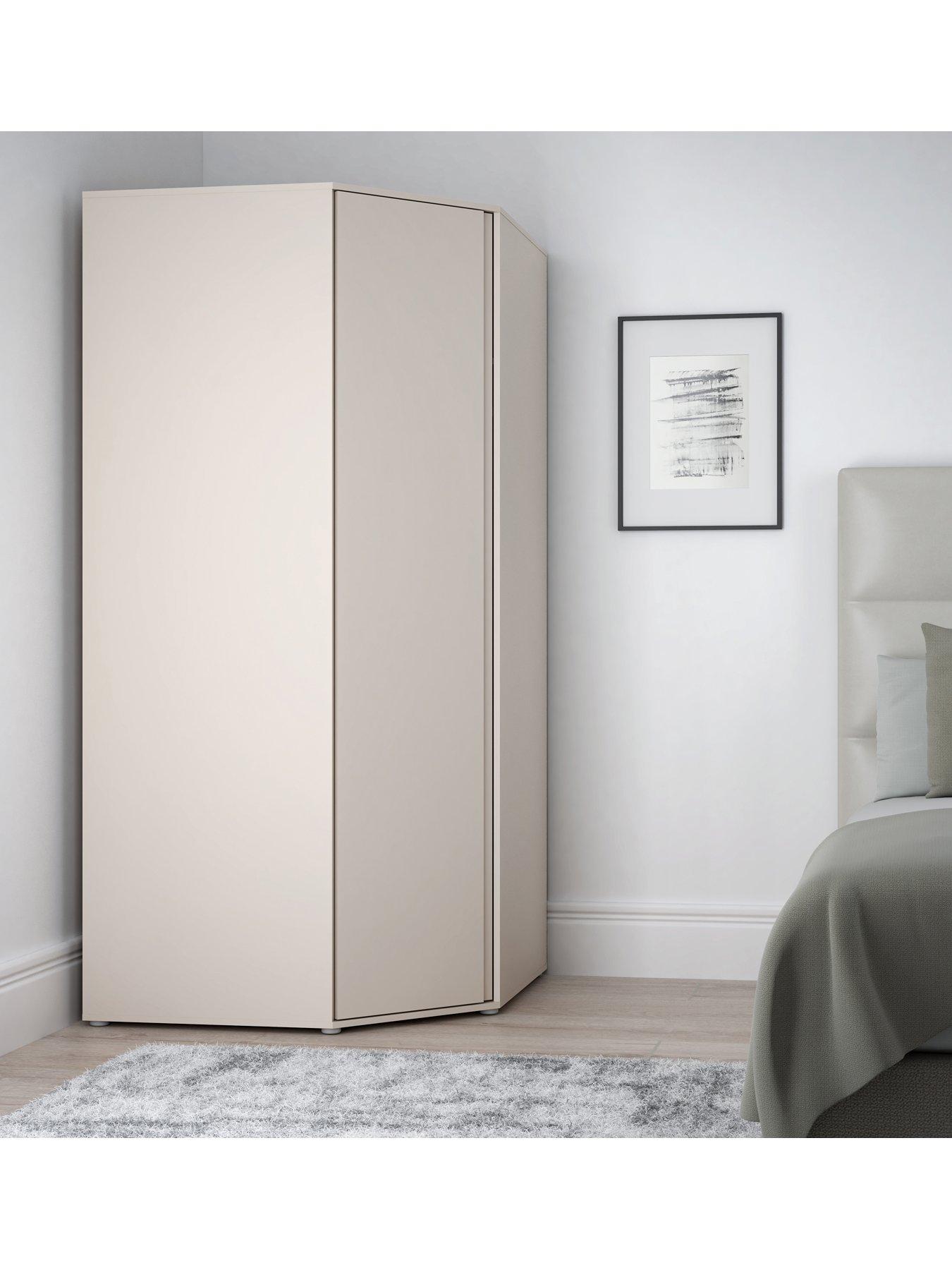 The Very Collection Lisson Corner Wardrobe - Oatmeal - FSC® Certified