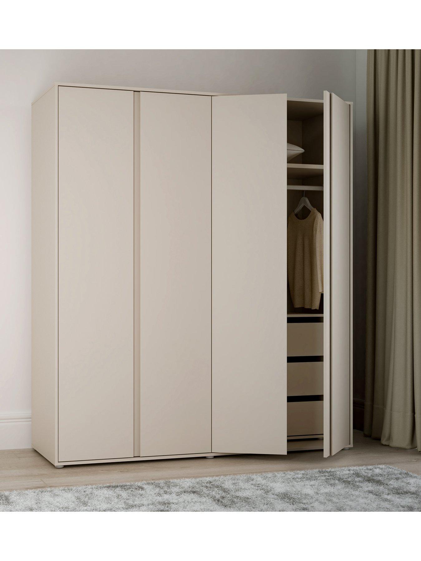 very-home-lisson-4-door-wardrobe-with-internal-chest-of-drawers-oatmealnbsp--fscreg-certifiedfront