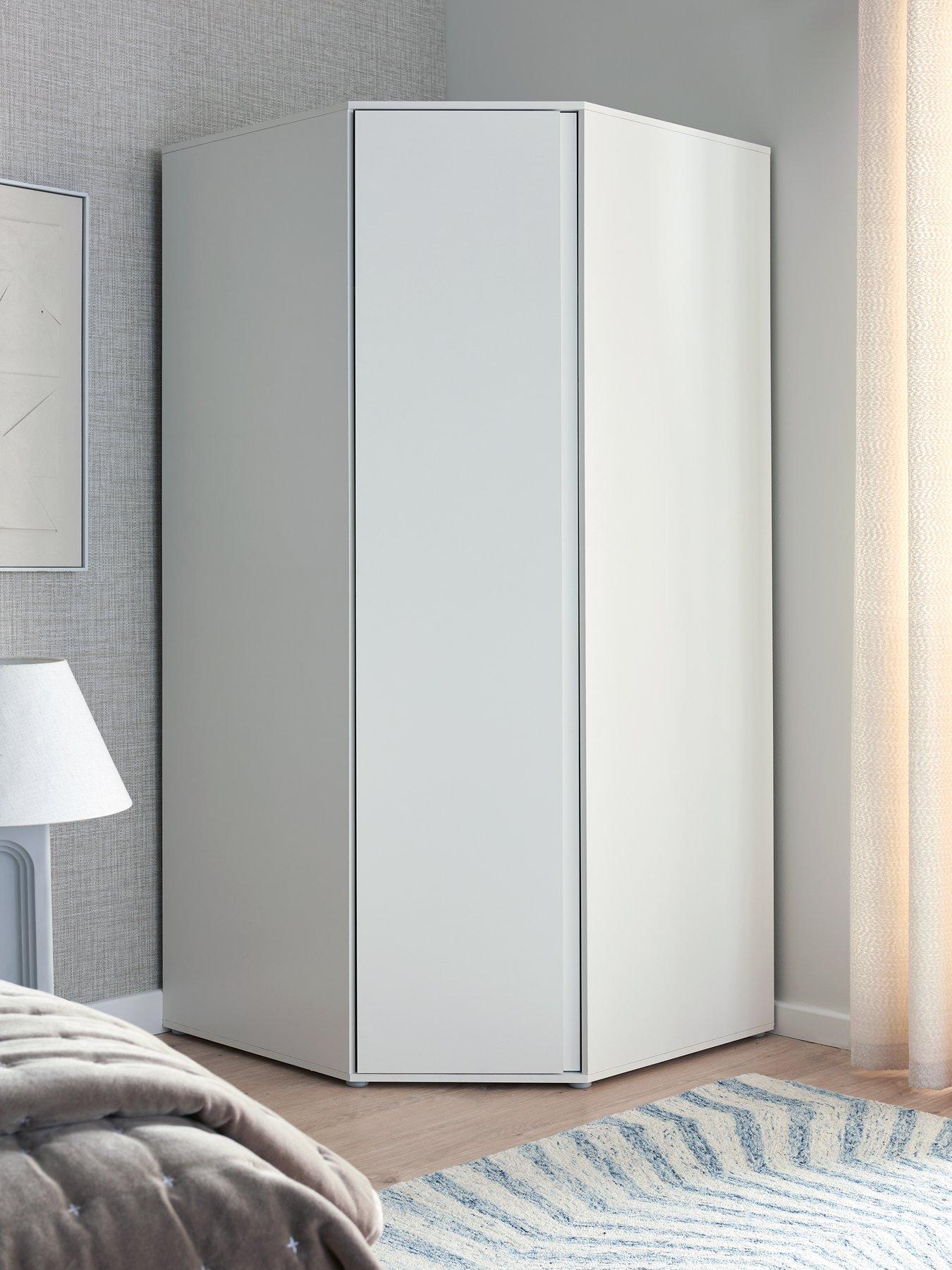 Very Home Lisson Corner Wardrobe - White - FSC® Certified