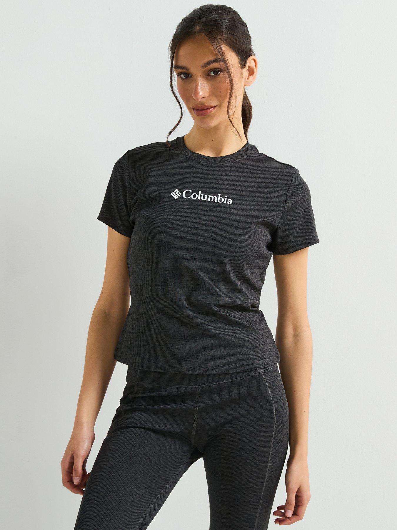 Columbia Women's Move Short Sleeve T-Shirt - Black
