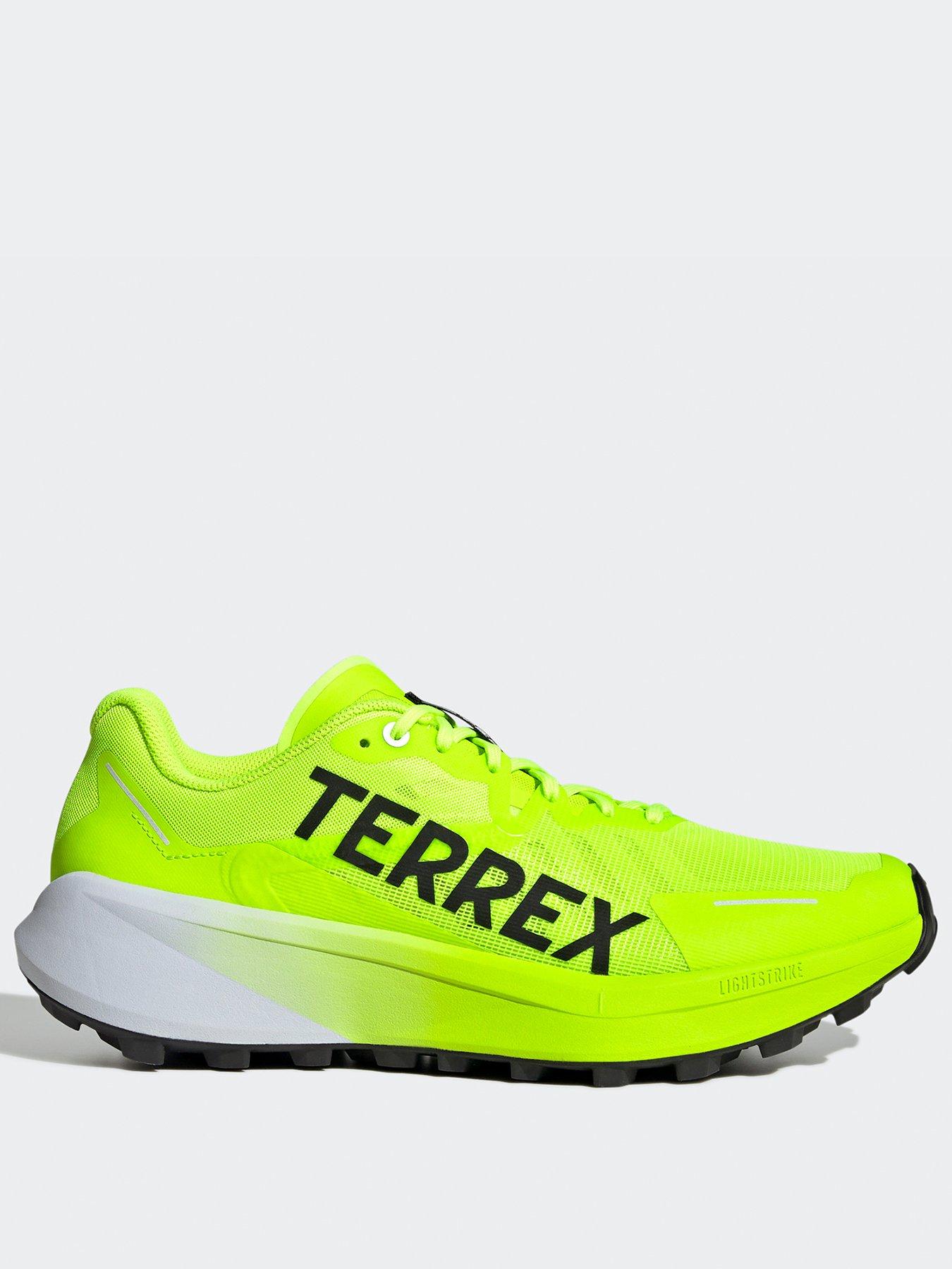 Image of adidas Terrex Mens Agravic 3 Trail Running Shoes - Yellow