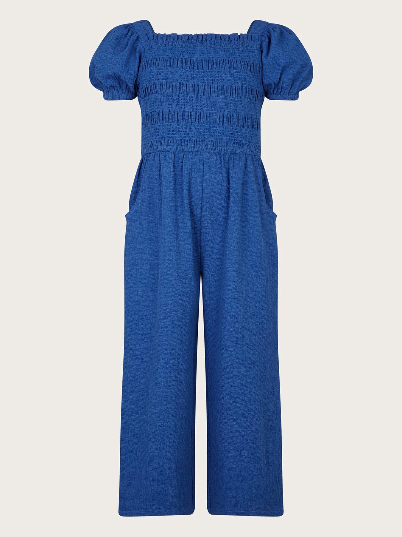 monsoon-girls-ruffle-shirred-jumpsuit-blue