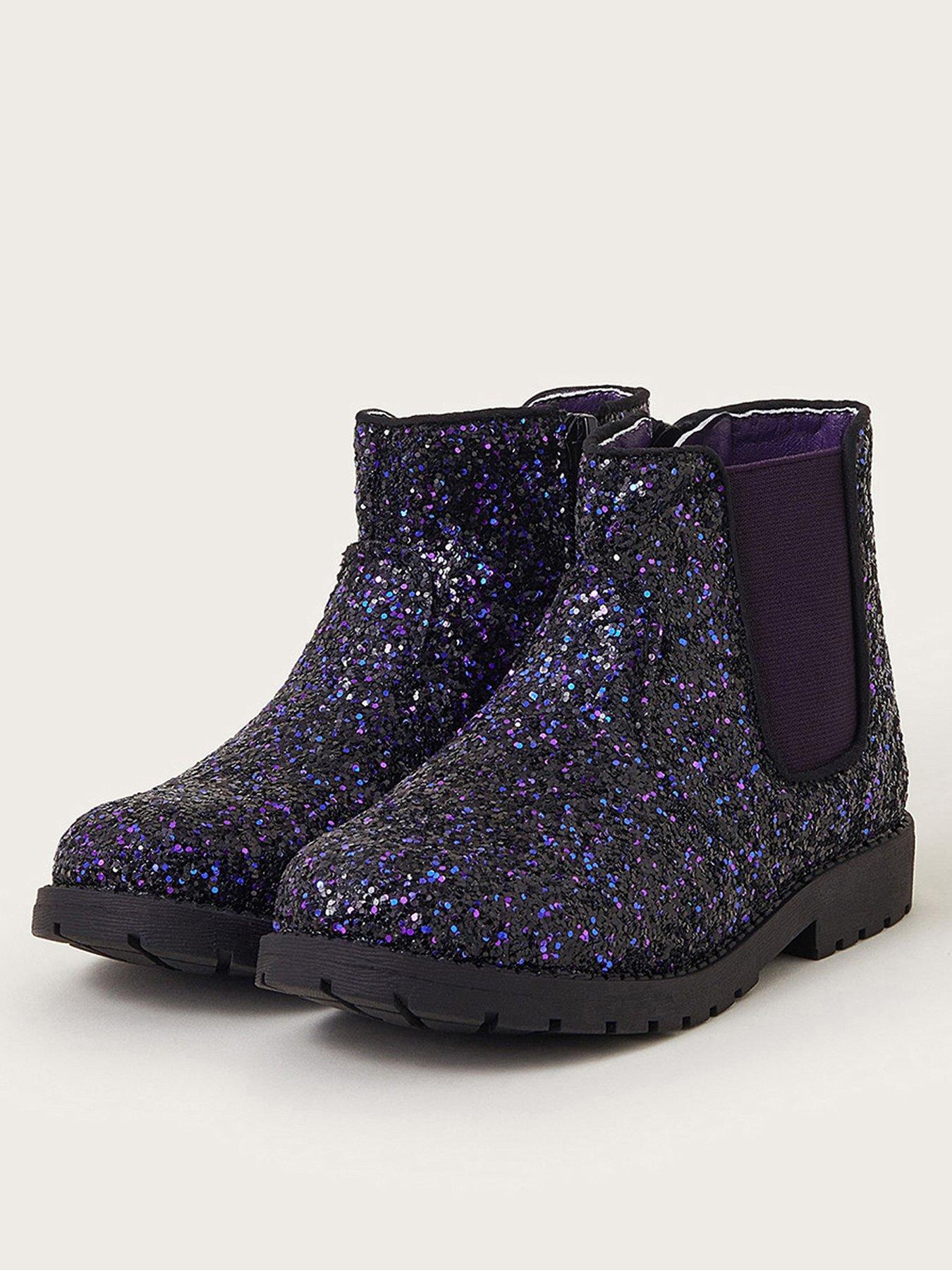 monsoon-girls-glitter-chelsea-boots-purplestillFront