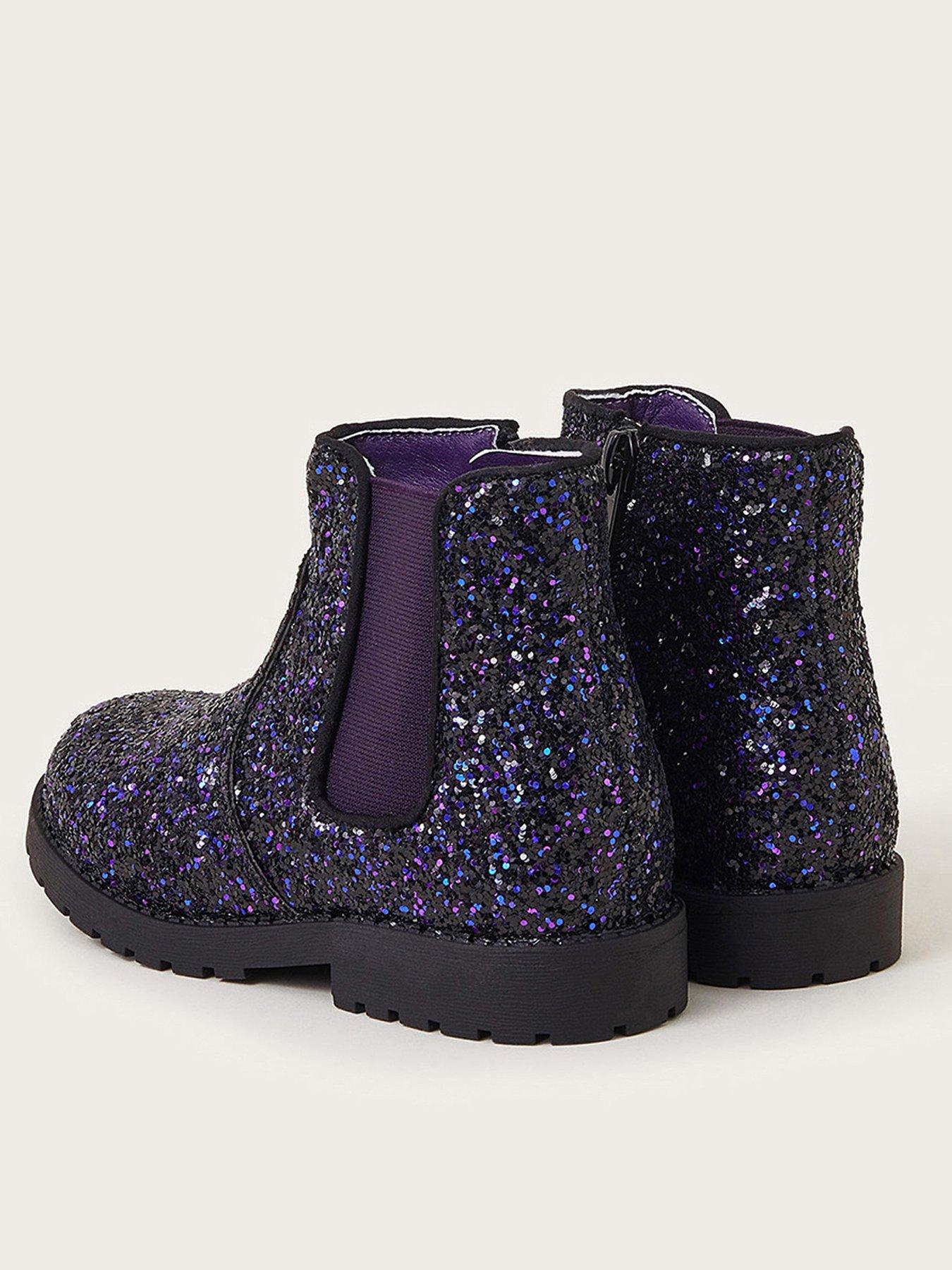 monsoon-girls-glitter-chelsea-boots-purpleback