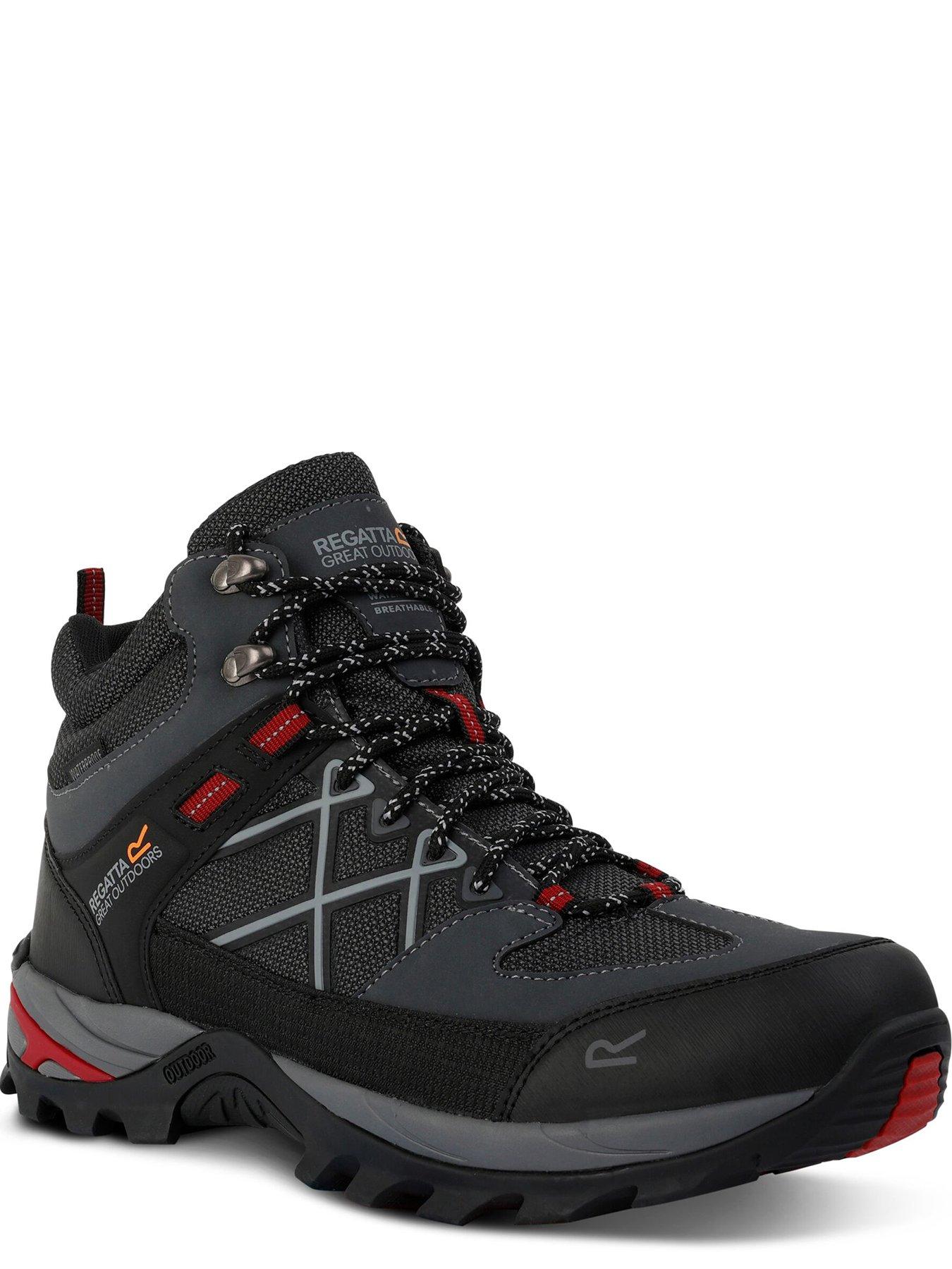 Image 4 of 7 of Regatta Mens Samaris Waterproof Walking Boot -grey