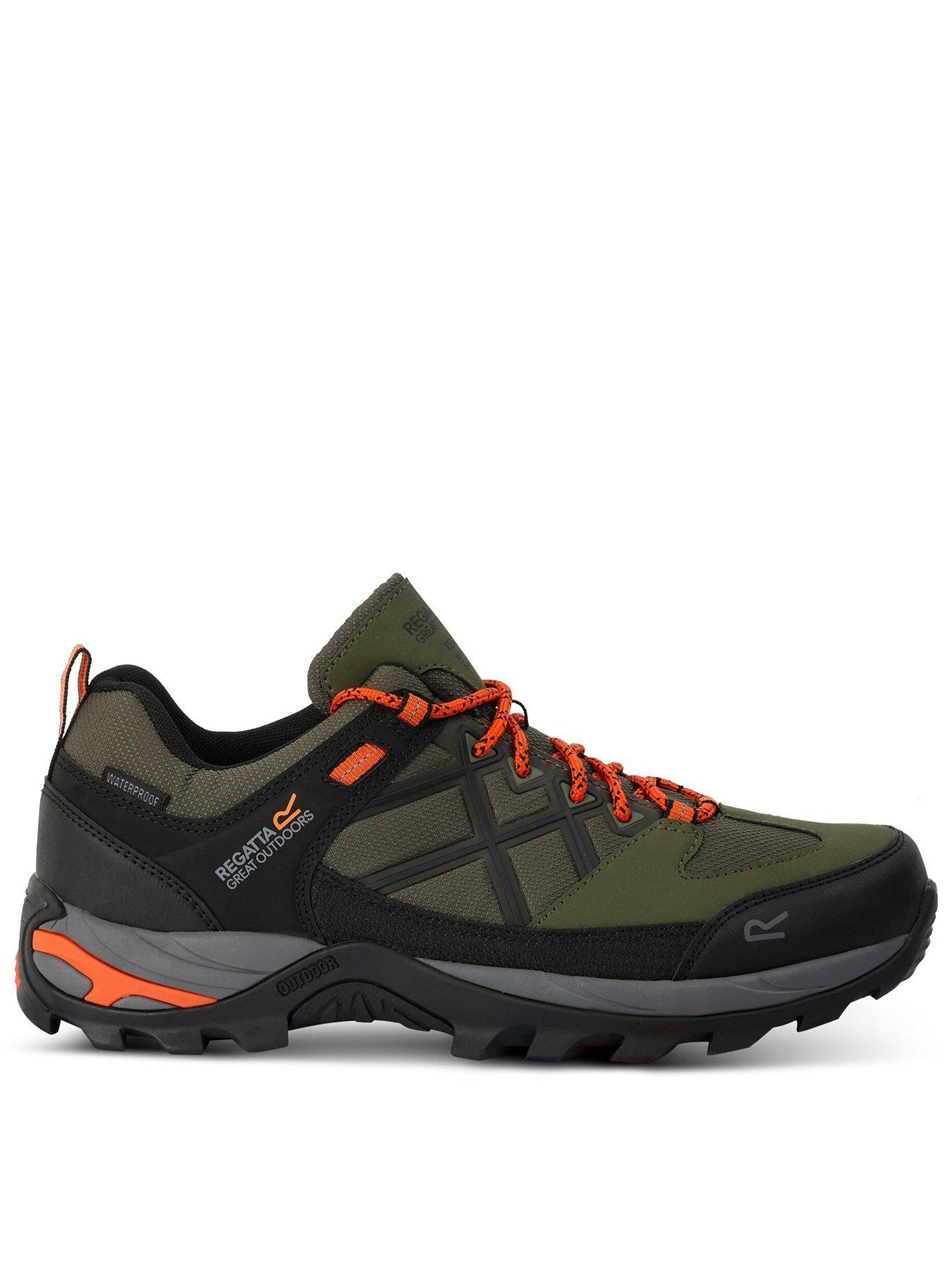 Image 1 of 7 of Regatta Mens Samaris Low Waterproof Walking Shoe -green