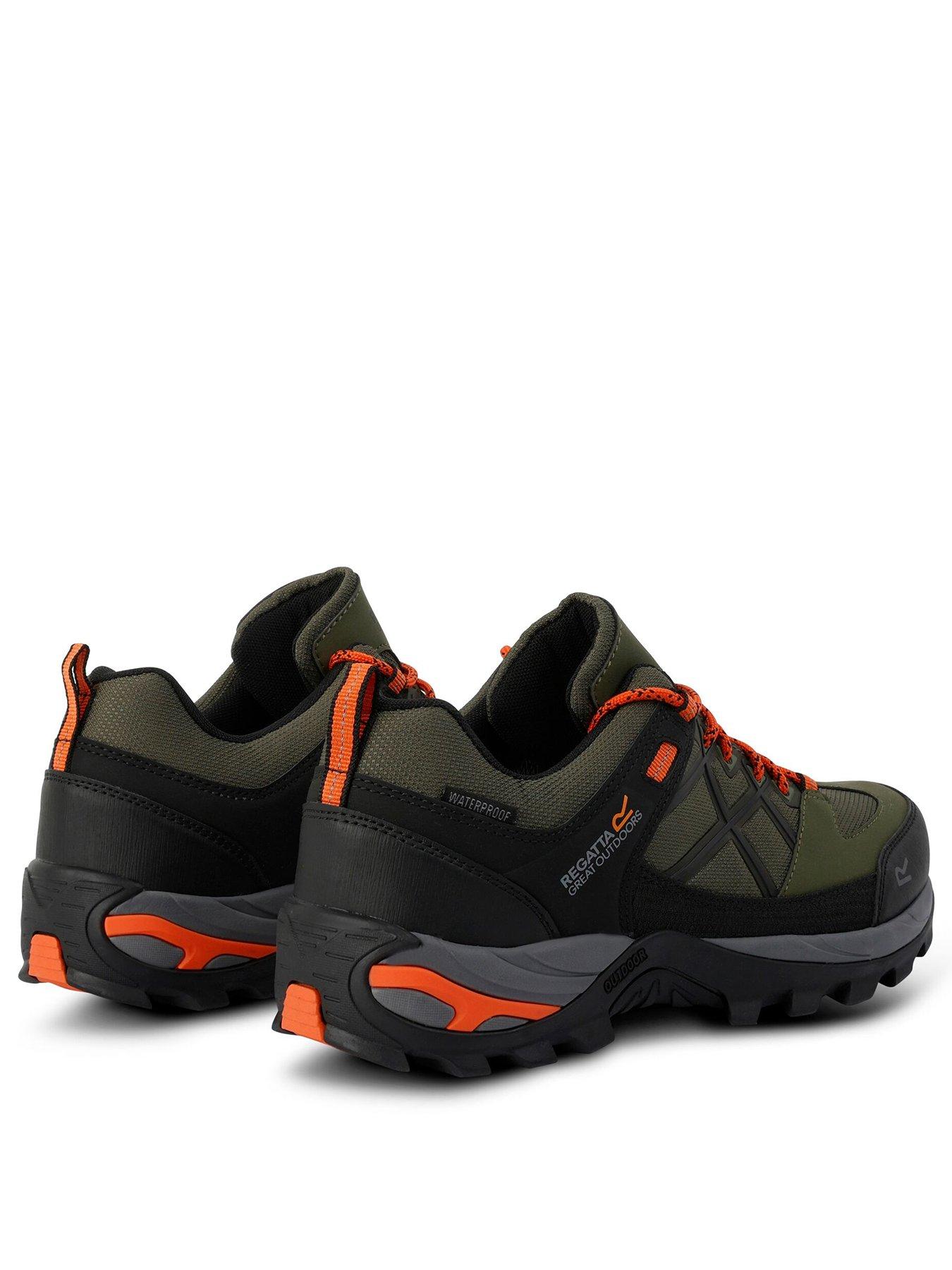 Image 2 of 7 of Regatta Mens Samaris Low Waterproof Walking Shoe -green