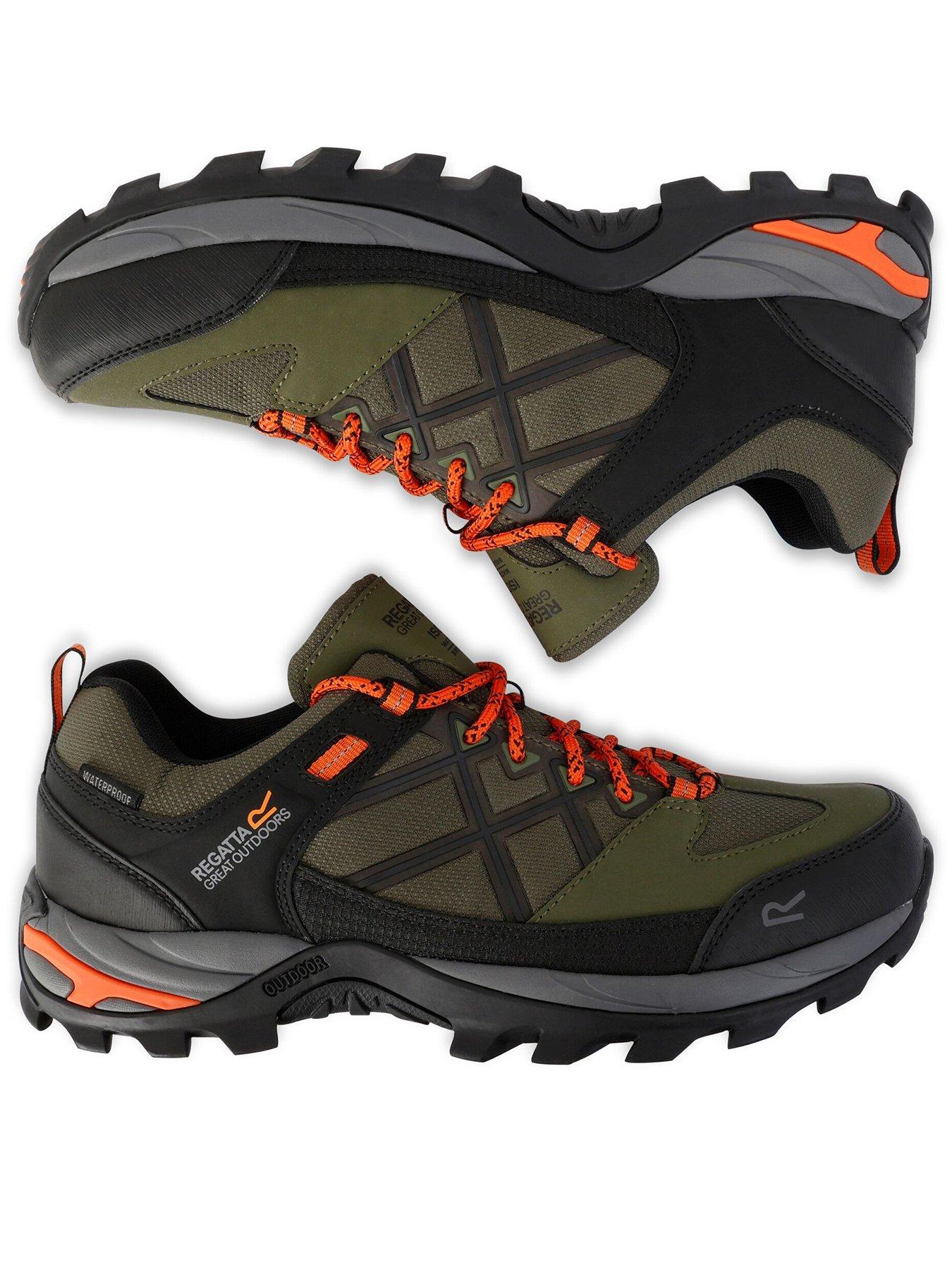 Image 3 of 7 of Regatta Mens Samaris Low Waterproof Walking Shoe -green
