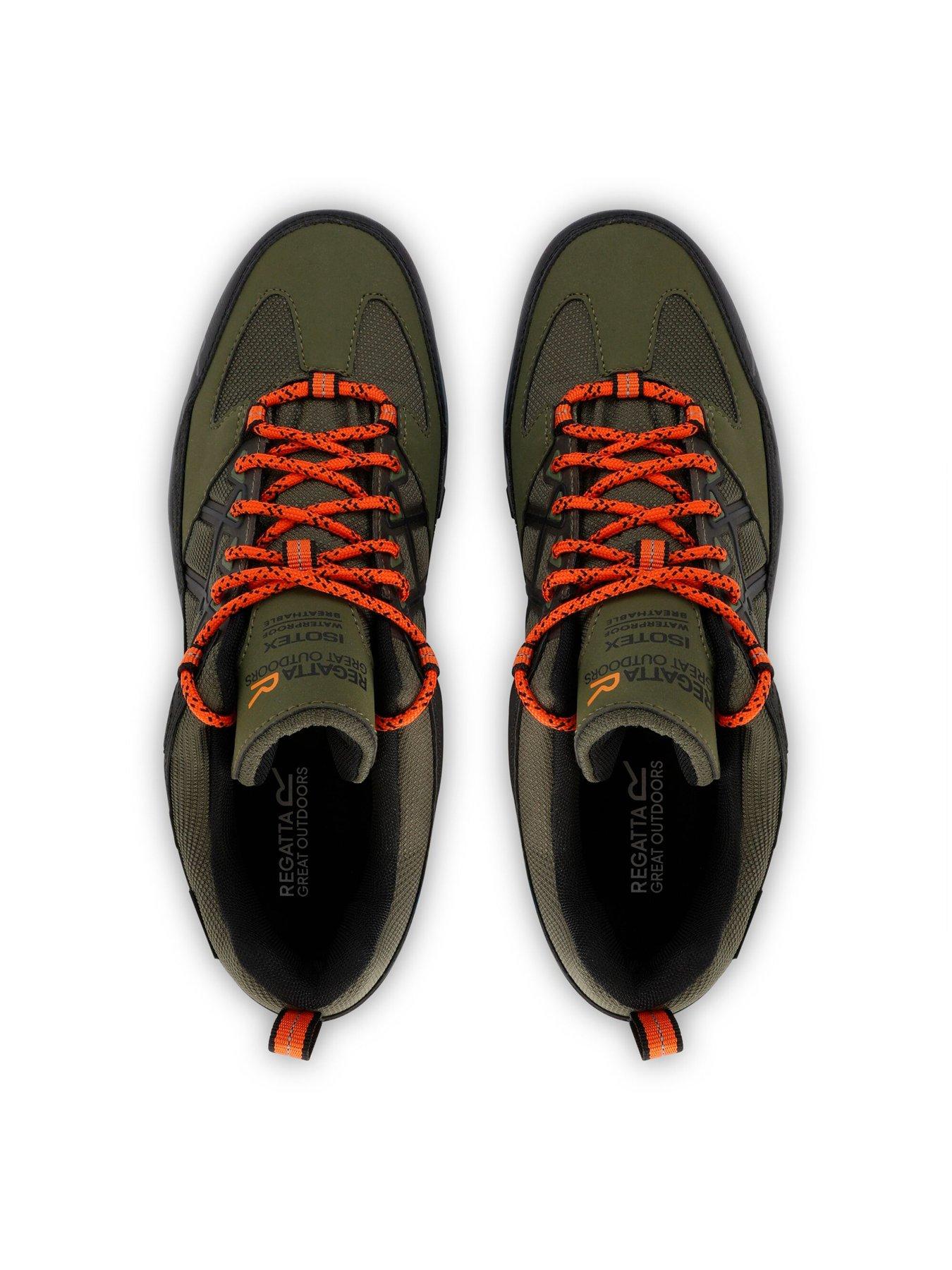 Image 7 of 7 of Regatta Mens Samaris Low Waterproof Walking Shoe -green