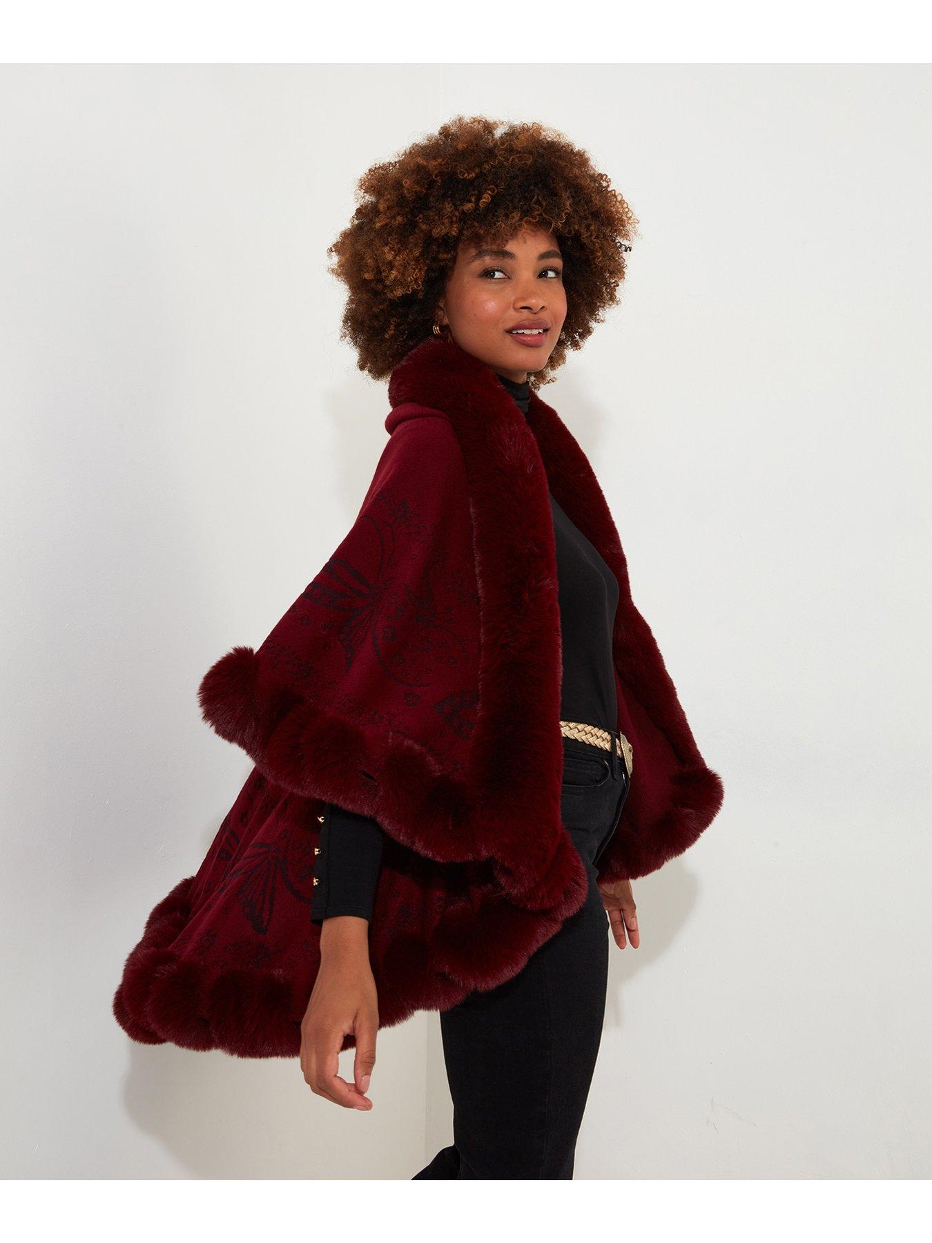 joe-browns-faux-fur-wrap-redback