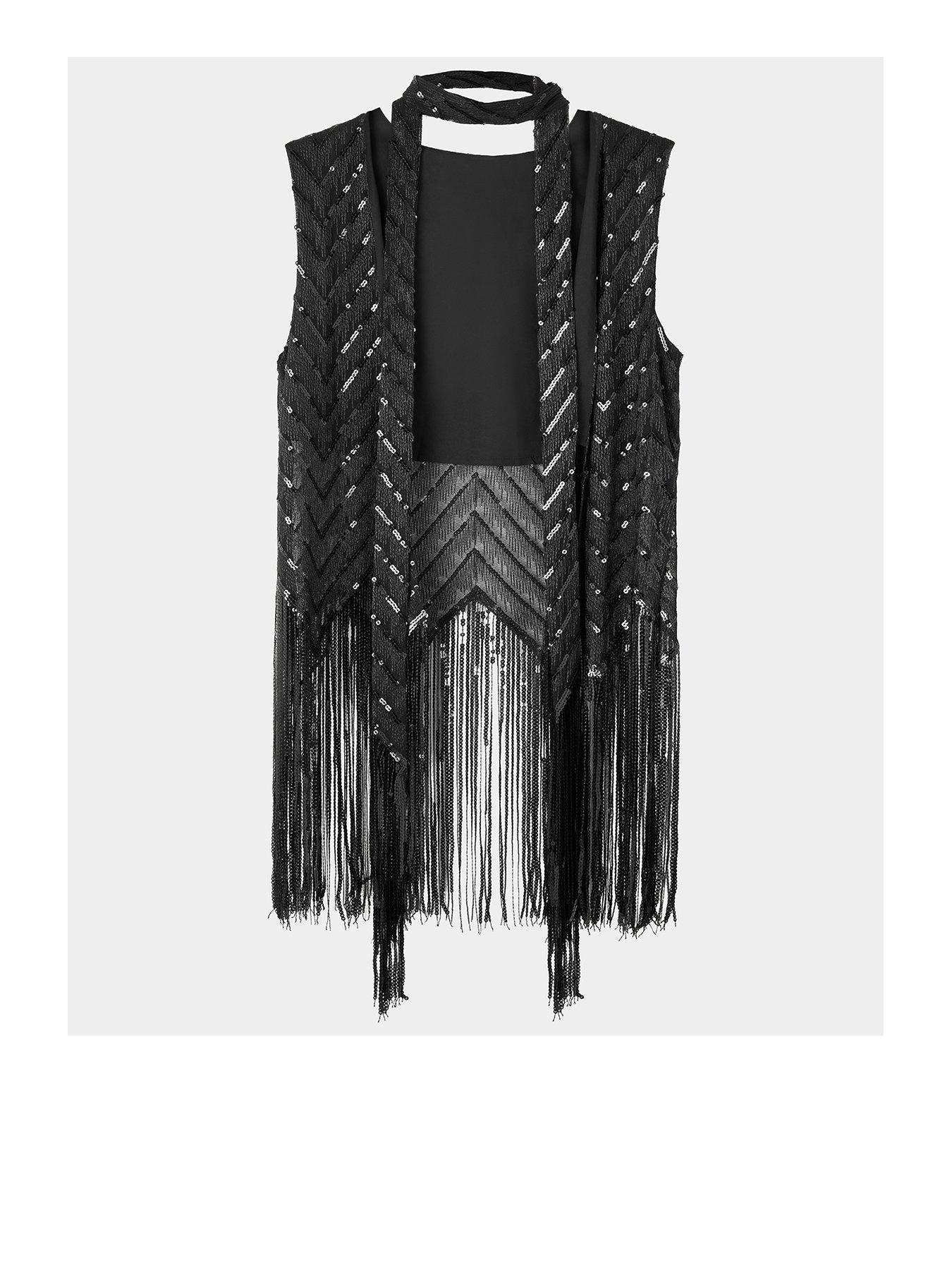 joe-browns-lyla-tassel-waistcoat-and-scarf-set-black