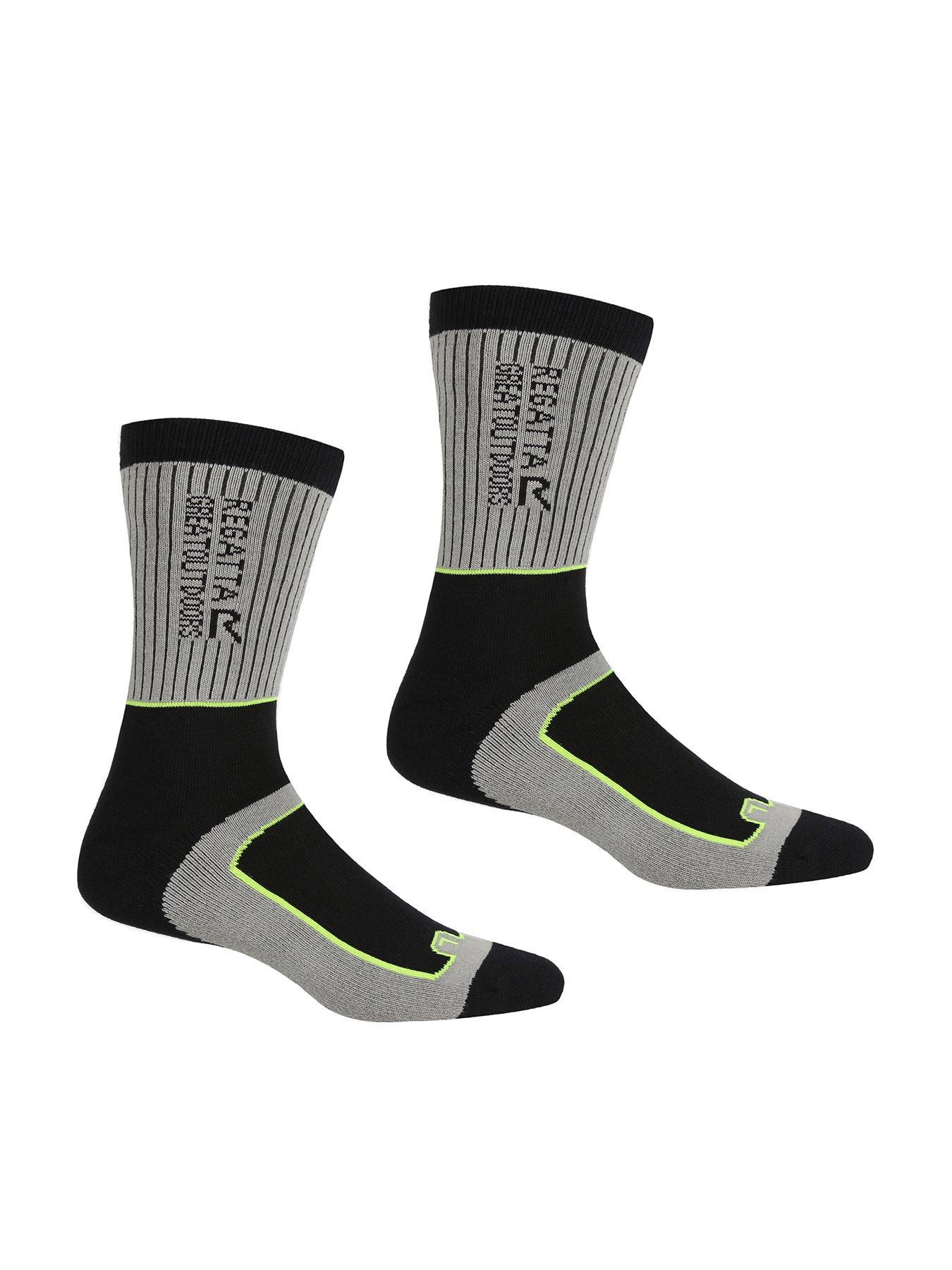 Image 1 of 1 of Regatta Mens Samaris 2 Walking Socks - Grey