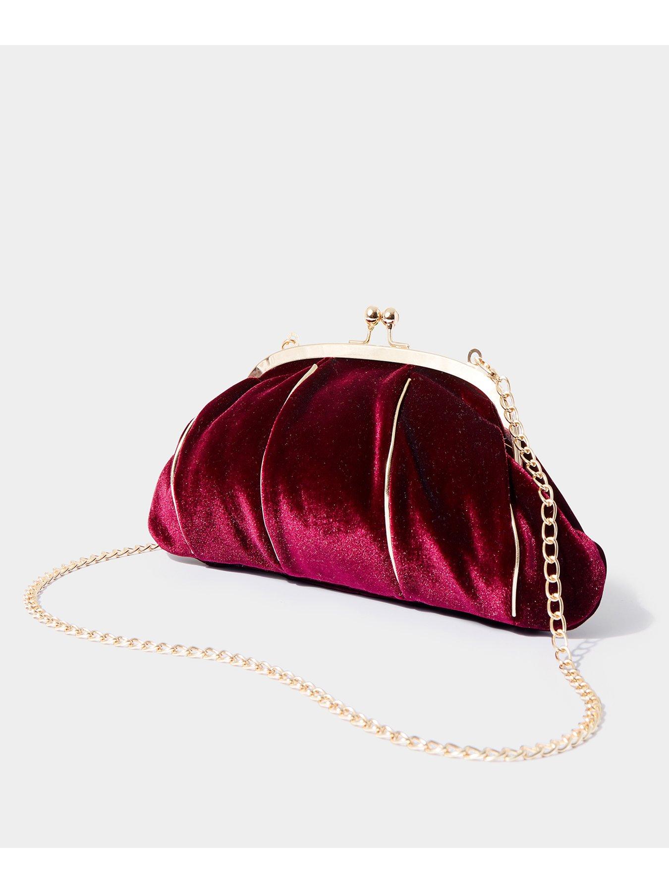 joe-browns-midnight-hour-velvet-deco-bag-redstillFront